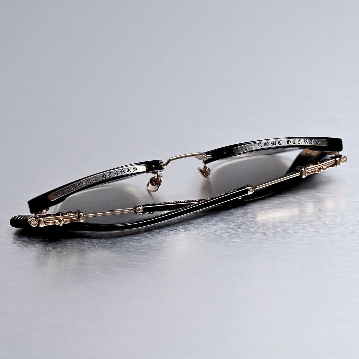 Chrome Hearts CHROME HEARTS BONENNOISSEUR I SUNGLASSES Size ONE SIZE - 8 Thumbnail