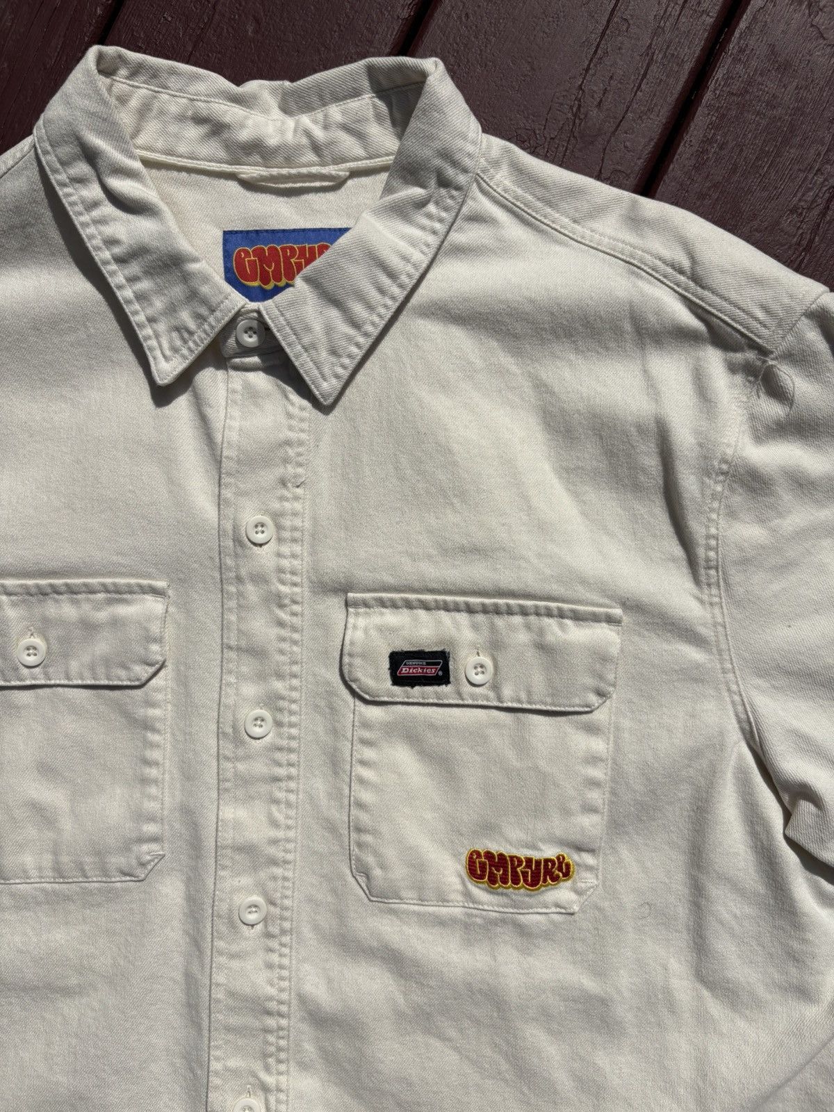Empyre Empyre X Dickies, White Button-up Shirt Size US L / EU 52-54 / 3 - 4 Thumbnail