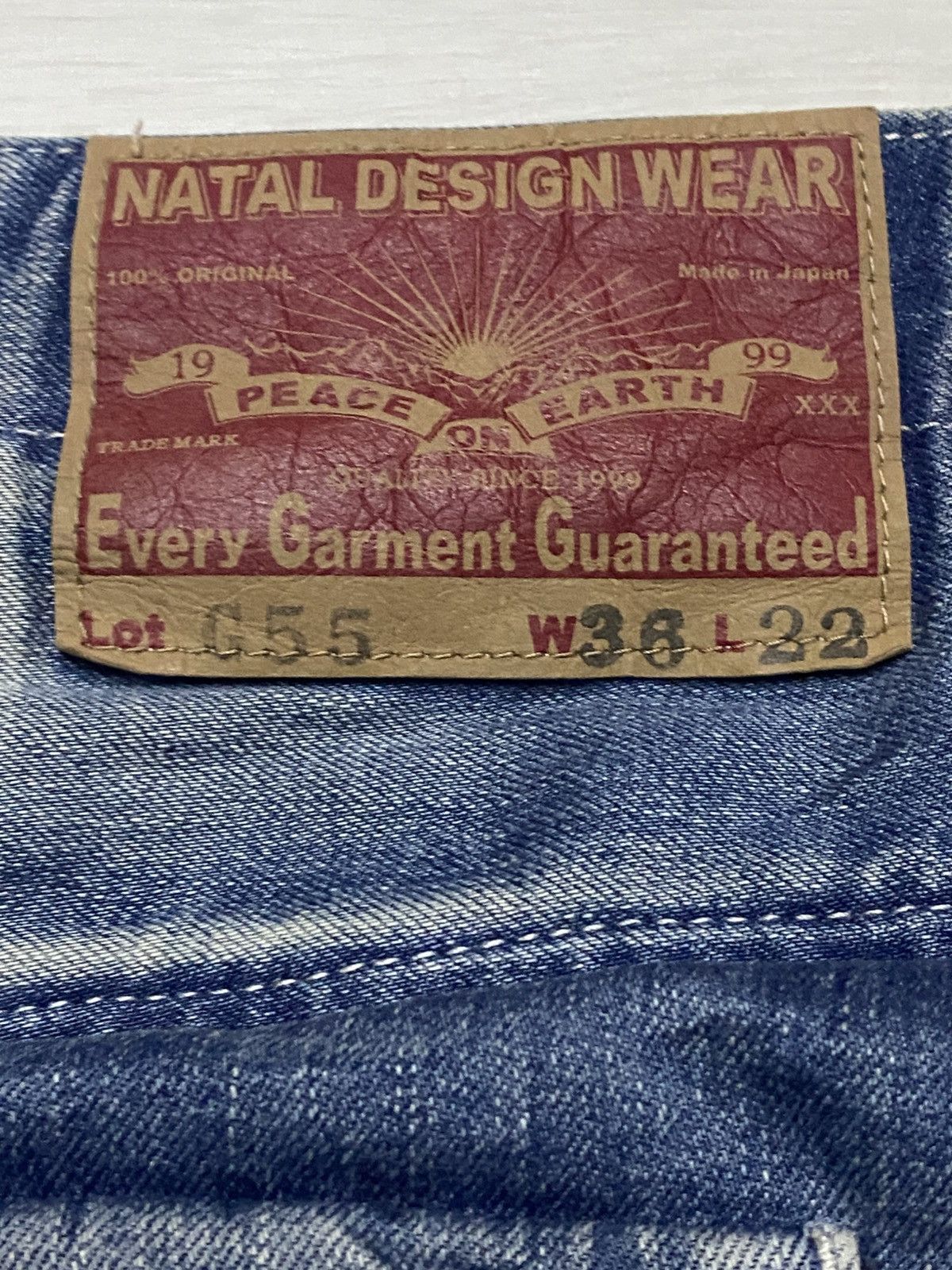 Kapital Very Rare Japanese Brand X Natal Design Repro Walder Zipper Size US 35 - 17 Thumbnail