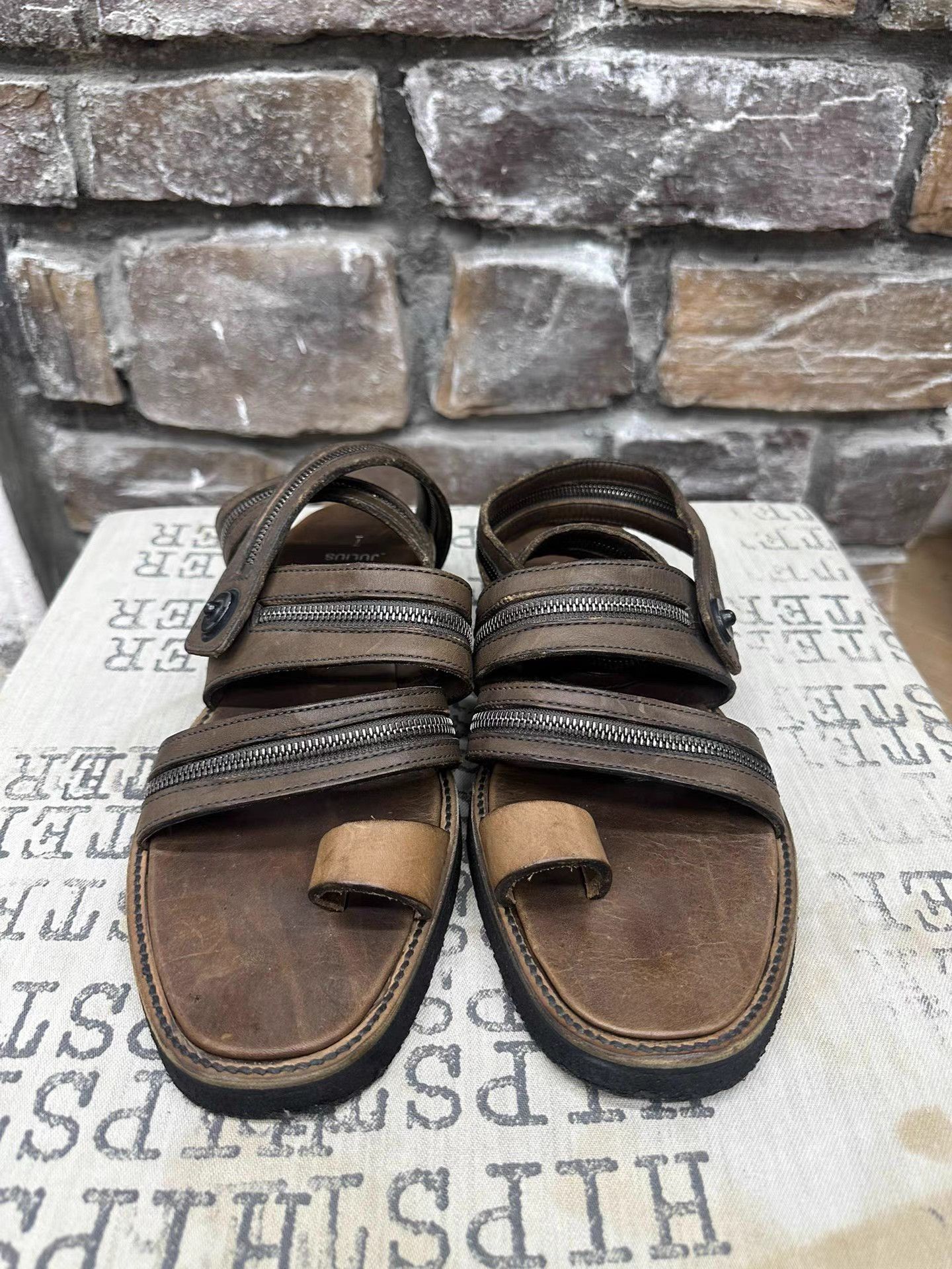 Julius Julius Zip & Strap Sandals K20 Size US 9 / EU 42 - 1 Thumbnail