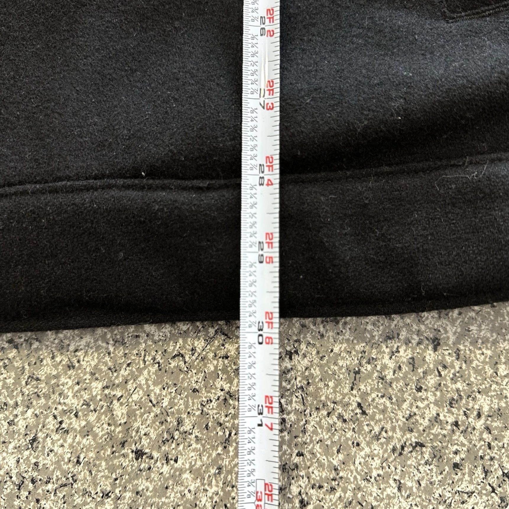 Gap VINTAGE Gap Jacket Mens 2XL Wool Bomber Black Zip Y2K 2000s" Size US XXL / EU 58 / 5 - 4 Thumbnail