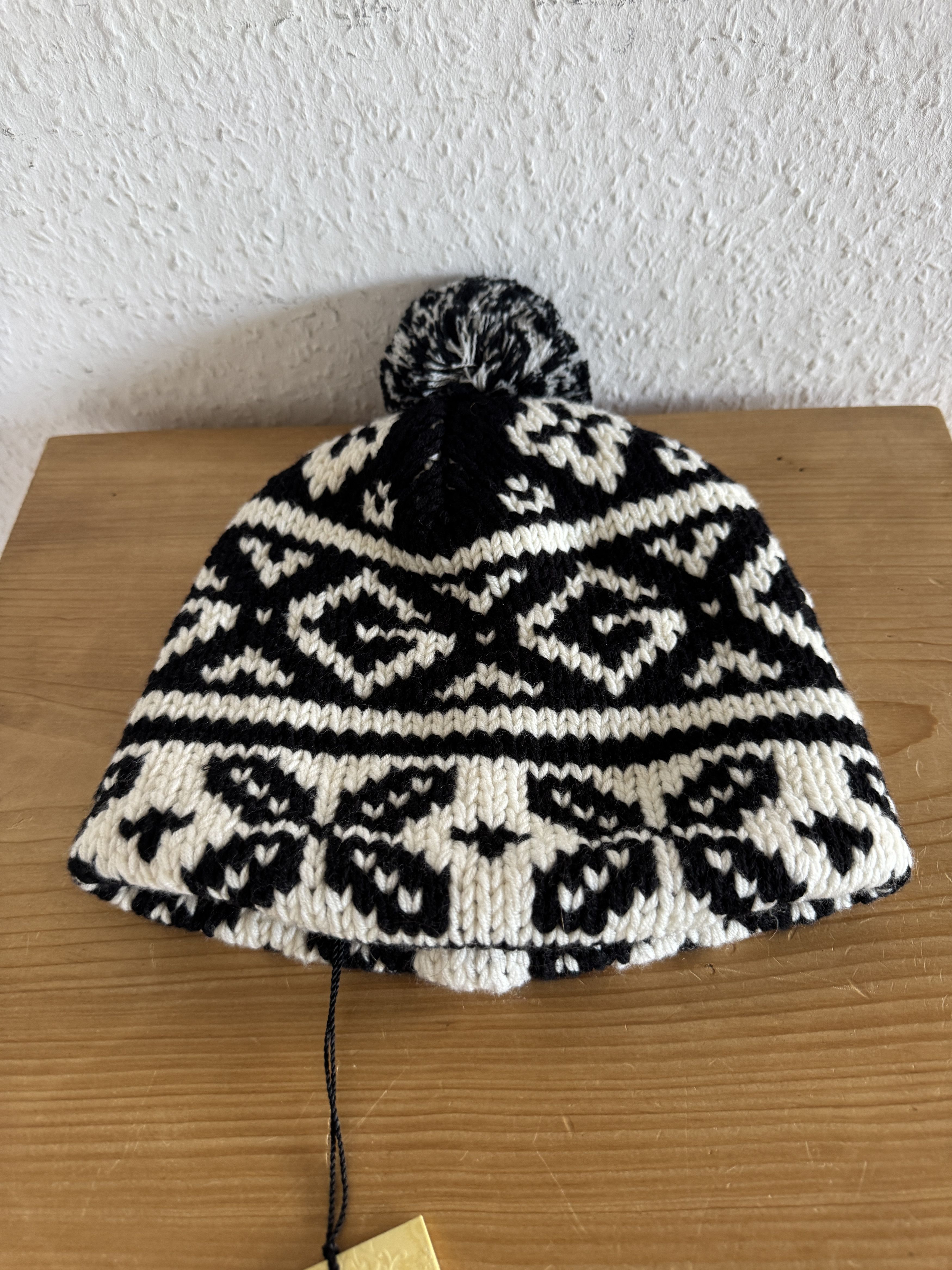 Gucci Fair Isle Wool Beanie Size ONE SIZE - 3 Thumbnail