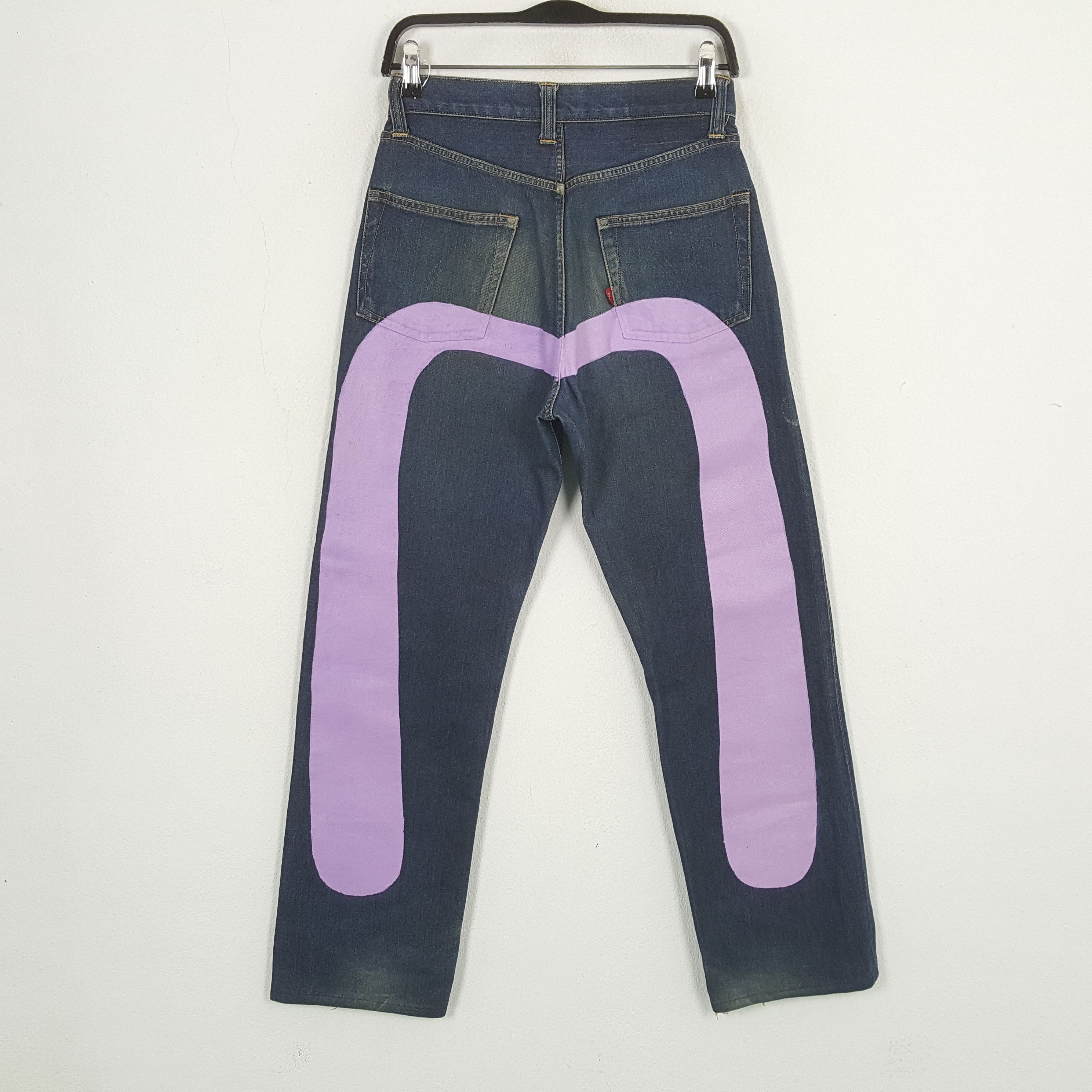 Japanese Brand Evis Japanese Brand Streetwear Custom Daicock Jeans Size US 26 / EU 42 - 1 Thumbnail