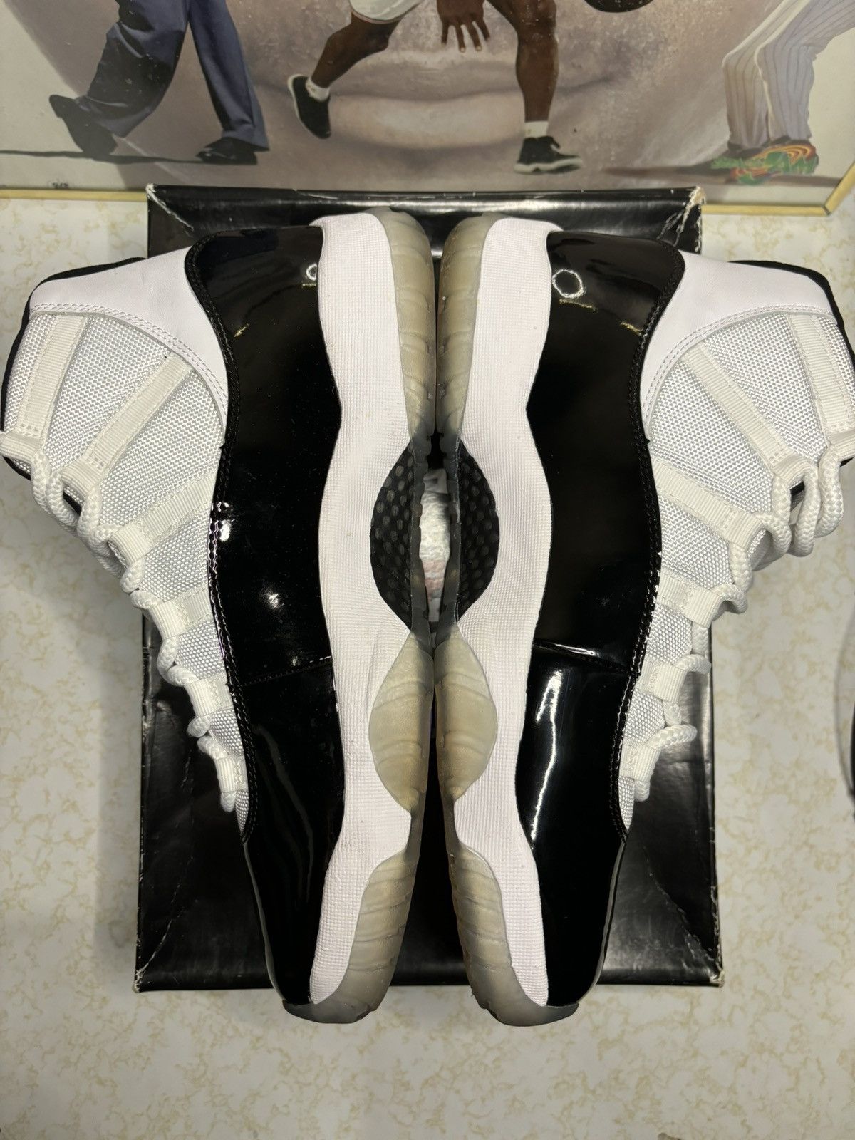 Jordan Brand Air Jordan 11 Retro 2018 Concord 2018 Size US 11 / EU 44 - 3 Thumbnail