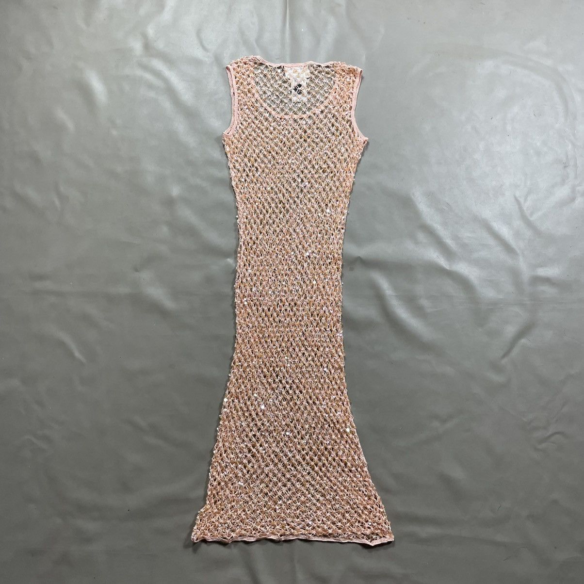 Designer × Dolce & Gabbana DOLCE & GABANNA PINK SEQUINS SLEEVELESS DRESS Size M / US 6-8 / IT 42-44 - 8 Thumbnail