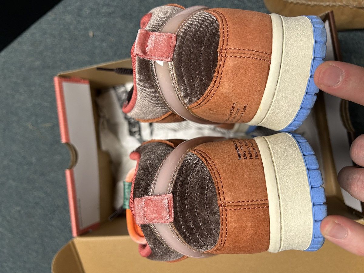 Nike × Social Status Nike x Social Status Dunk Mid “Chocolate Milk” Size US 12.5 / EU 45-46 - 3 Thumbnail