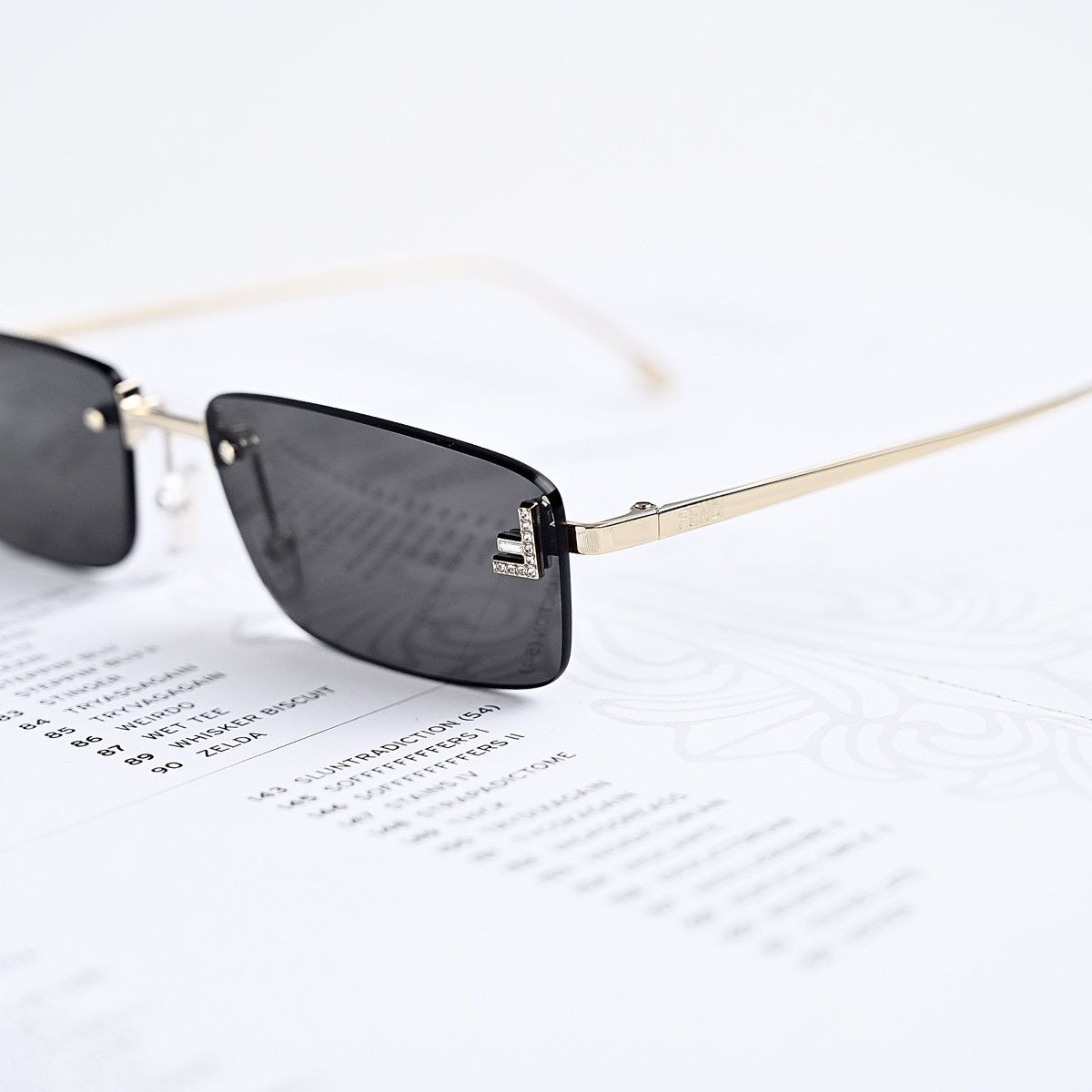 Fendi FENDI FE4172US SUNGLASSES Size ONE SIZE - 3 Thumbnail