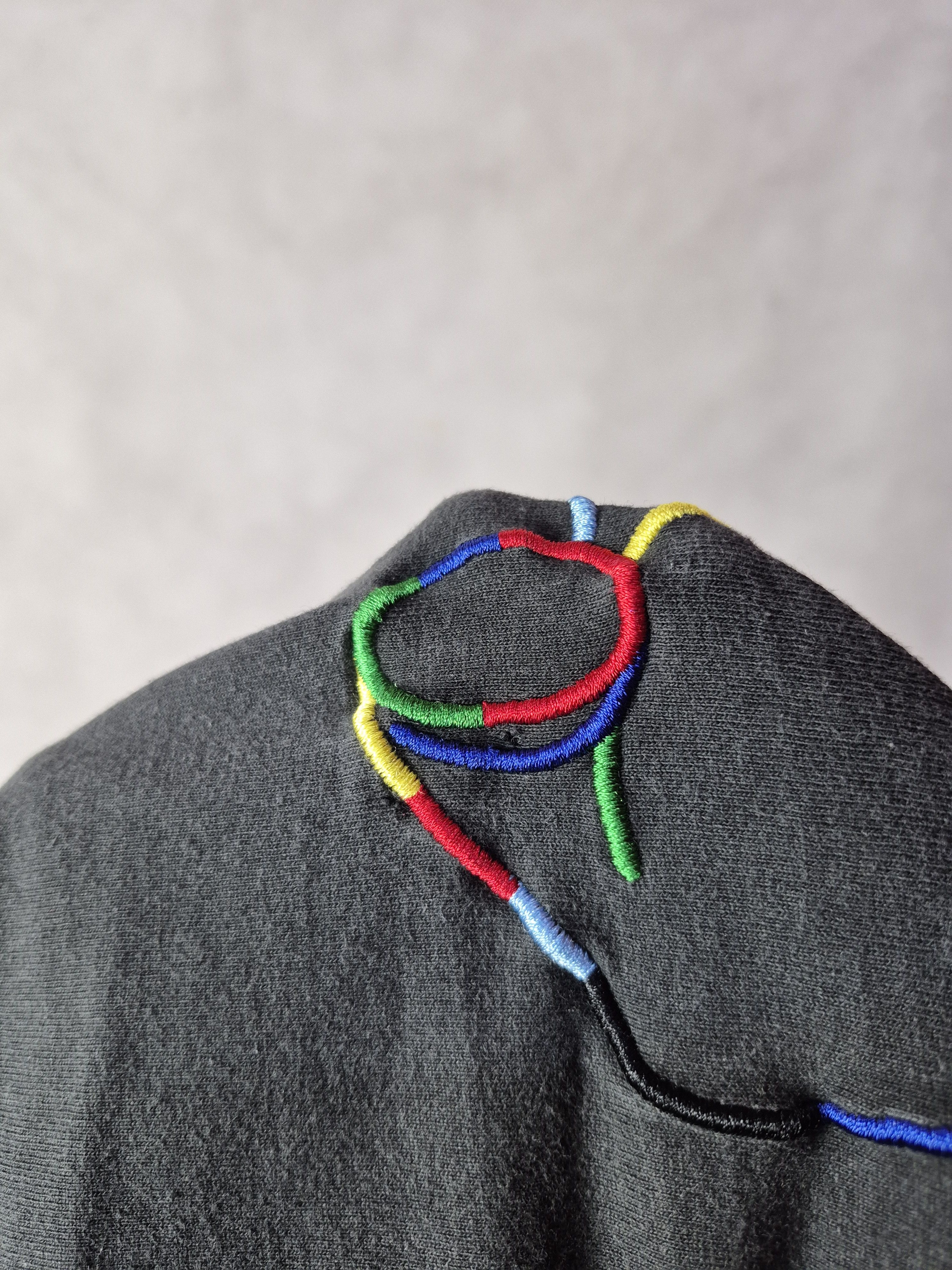 Japanese Brand 🔥 Graniph Embroided Colorful Headless Bear Longsleeves Tee Size US L / EU 52-54 / 3 - 8 Thumbnail