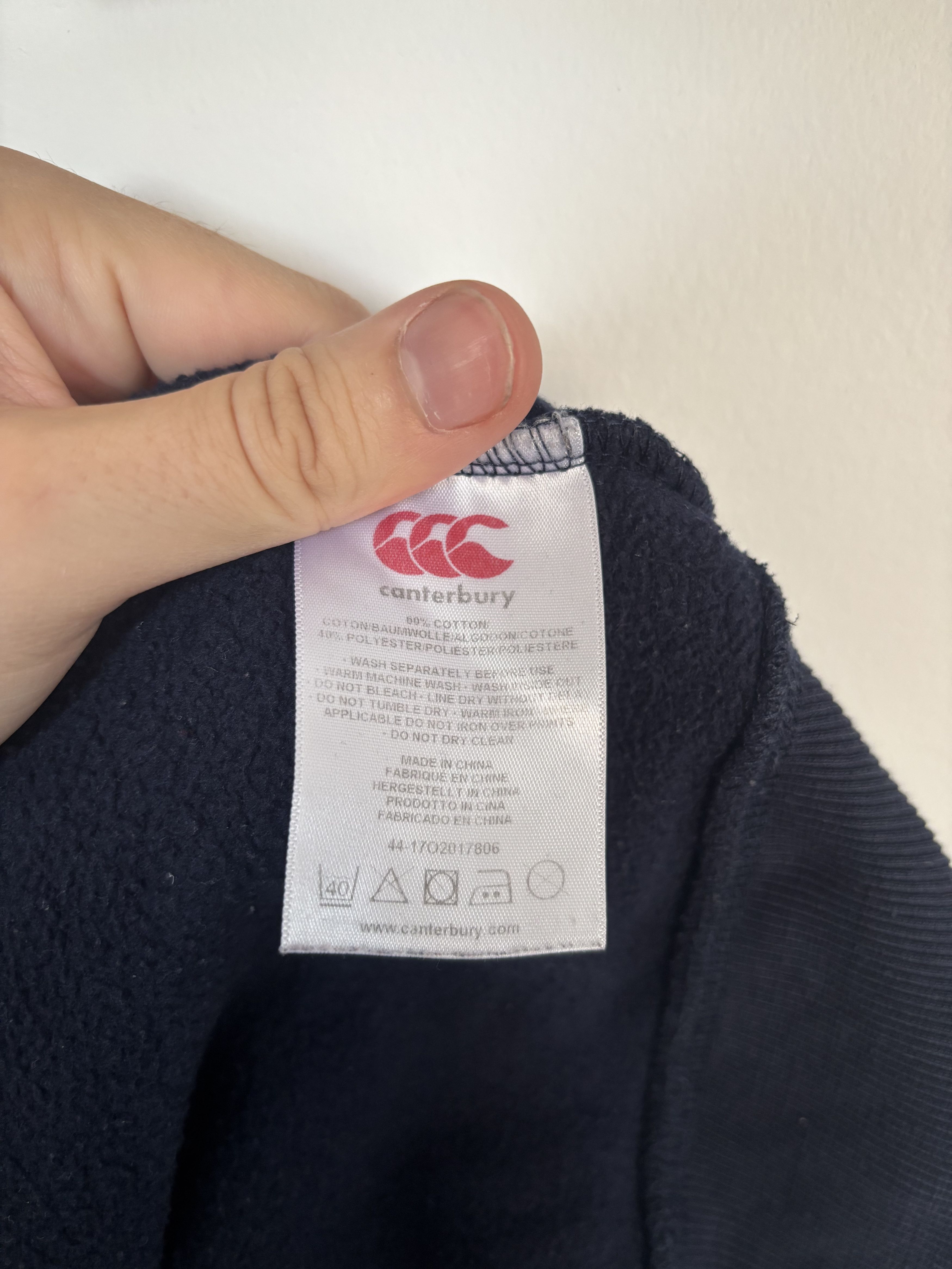 Canterbury of New Zealand Canterbury England Rugby Hoodie Size US M / EU 48-50 / 2 - 8 Thumbnail