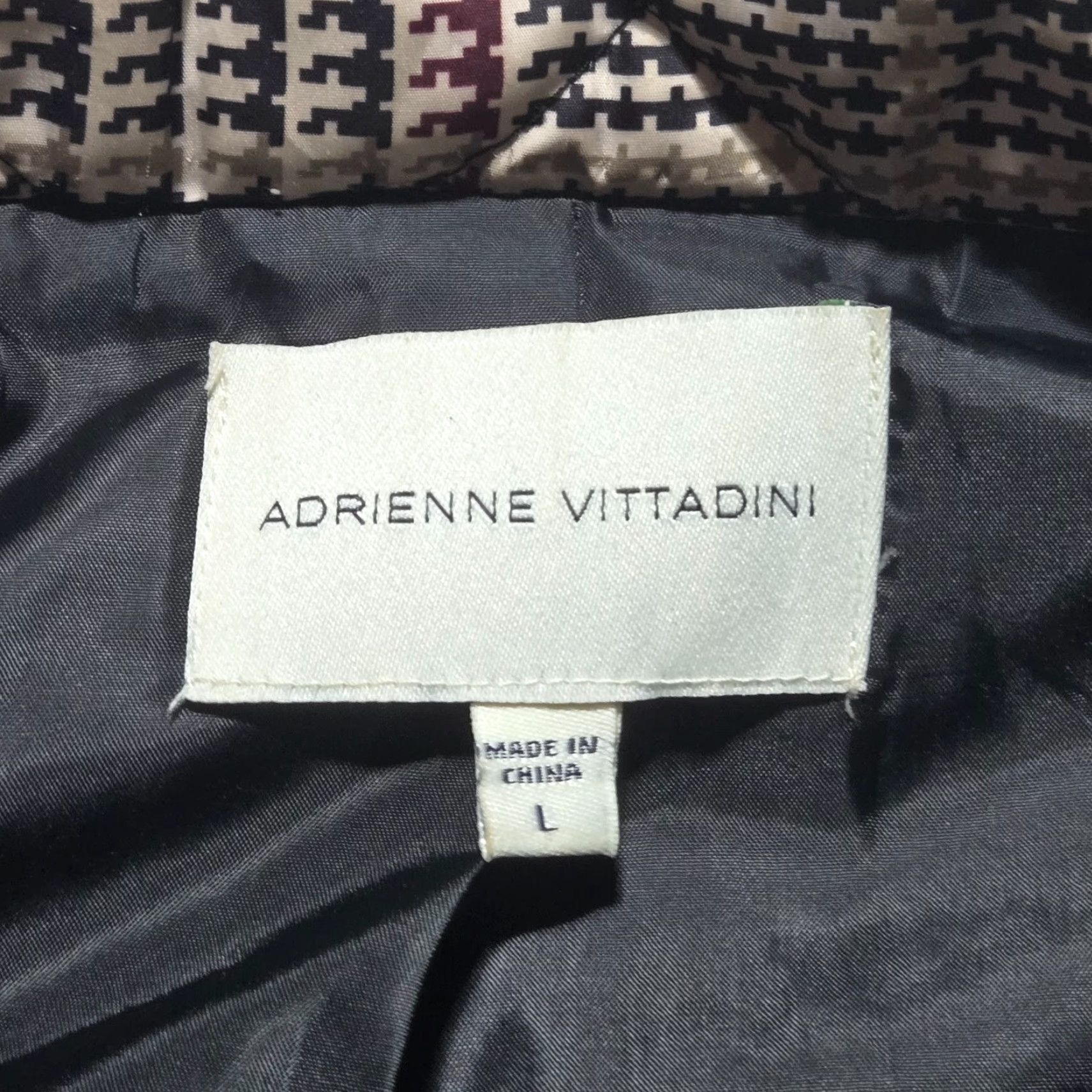 Vintage Adrienne Vittadini Quilted Vest Zip Up Sleeveless Adult Women's Size L Large Size L / US 10 / IT 46 - 4 Thumbnail
