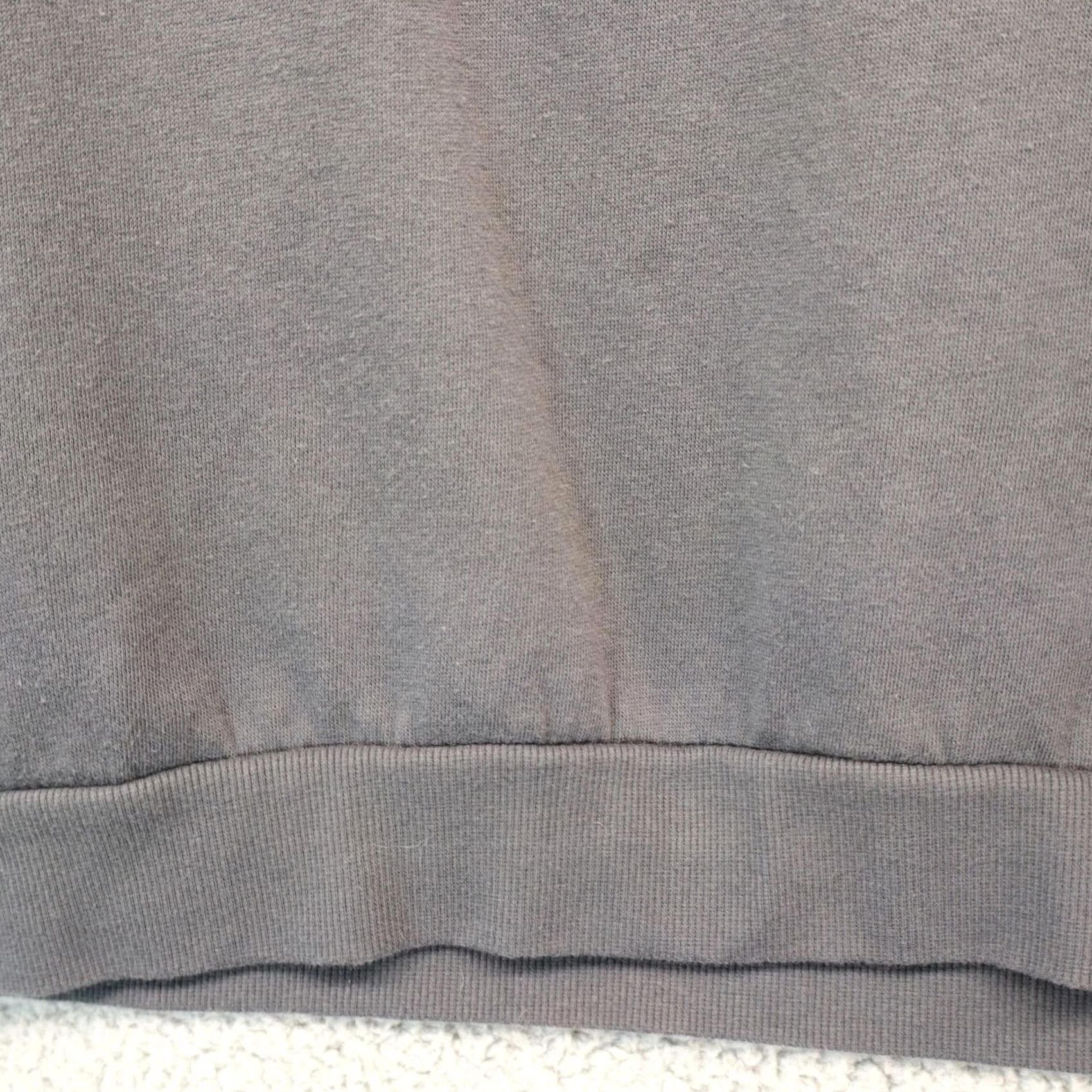 Vintage VINTAGE Rolling Stones Sweatshirt Womens XL Gray Band 1/4 Zip Size XL / US 12-14 / IT 48-50 - 8 Thumbnail