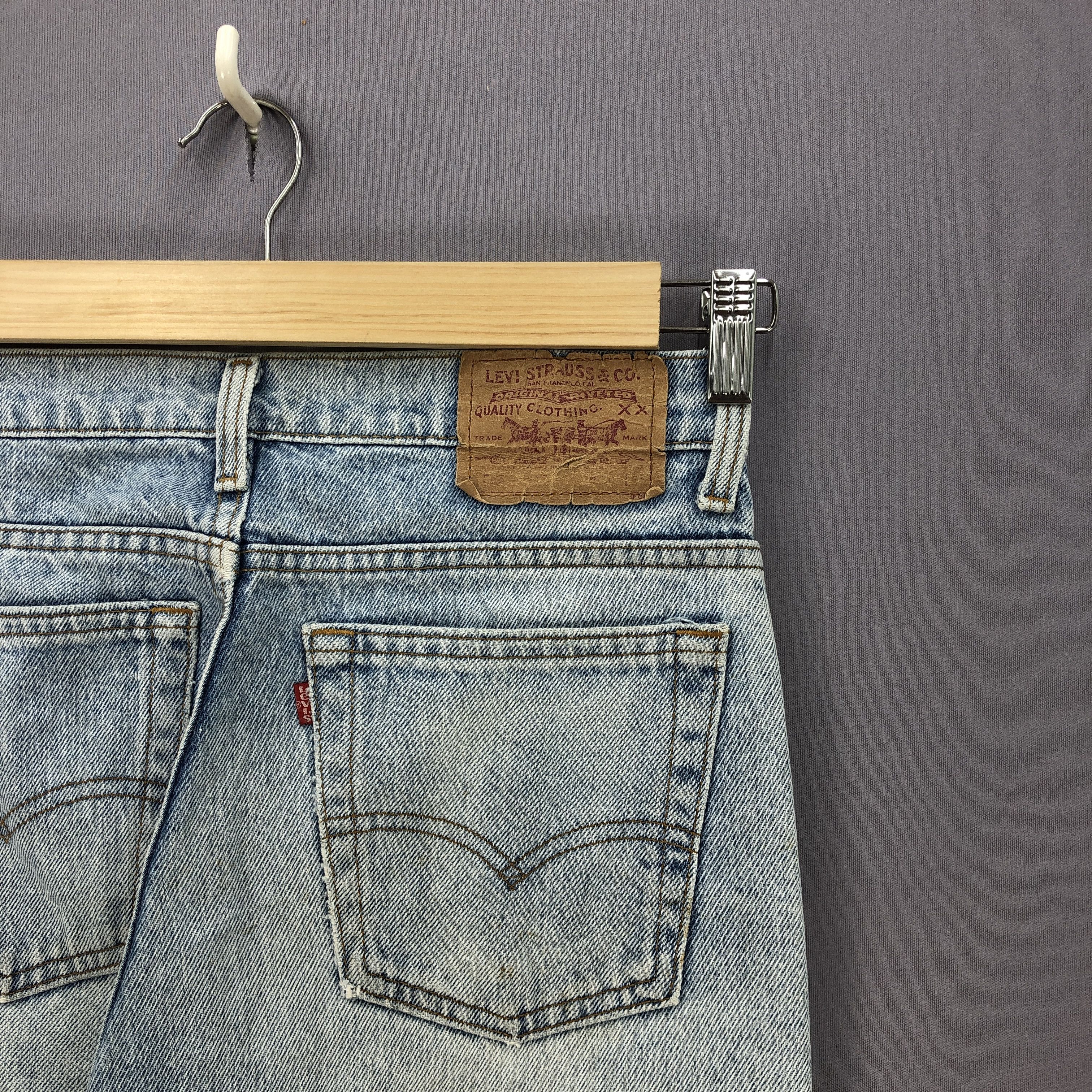 Levi's × Vintage Vintage Levis Sun Faded Blue Wash Jeans Levi's 505 Denim Size US 30 / EU 46 - 5 Thumbnail