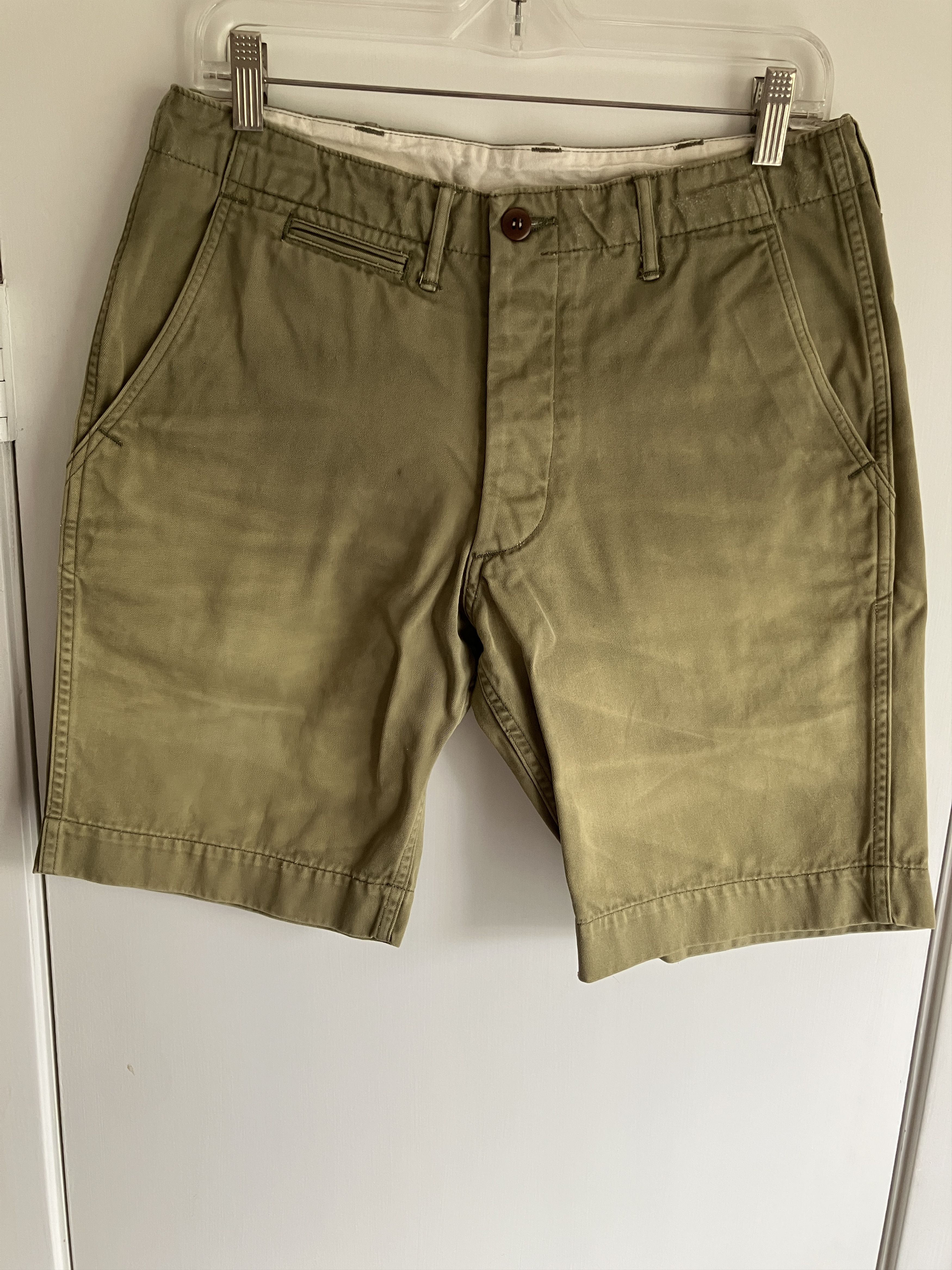 Warehouse & Co. 1204 11oz Weapon Chino Shorts Size US 32 / EU 48 - 1 Thumbnail