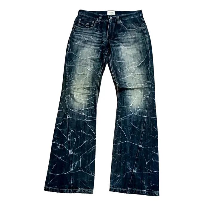 Japanese Brand Angel Wings FLARED NYLAUS Size US 30 / EU 46 - 5 Thumbnail