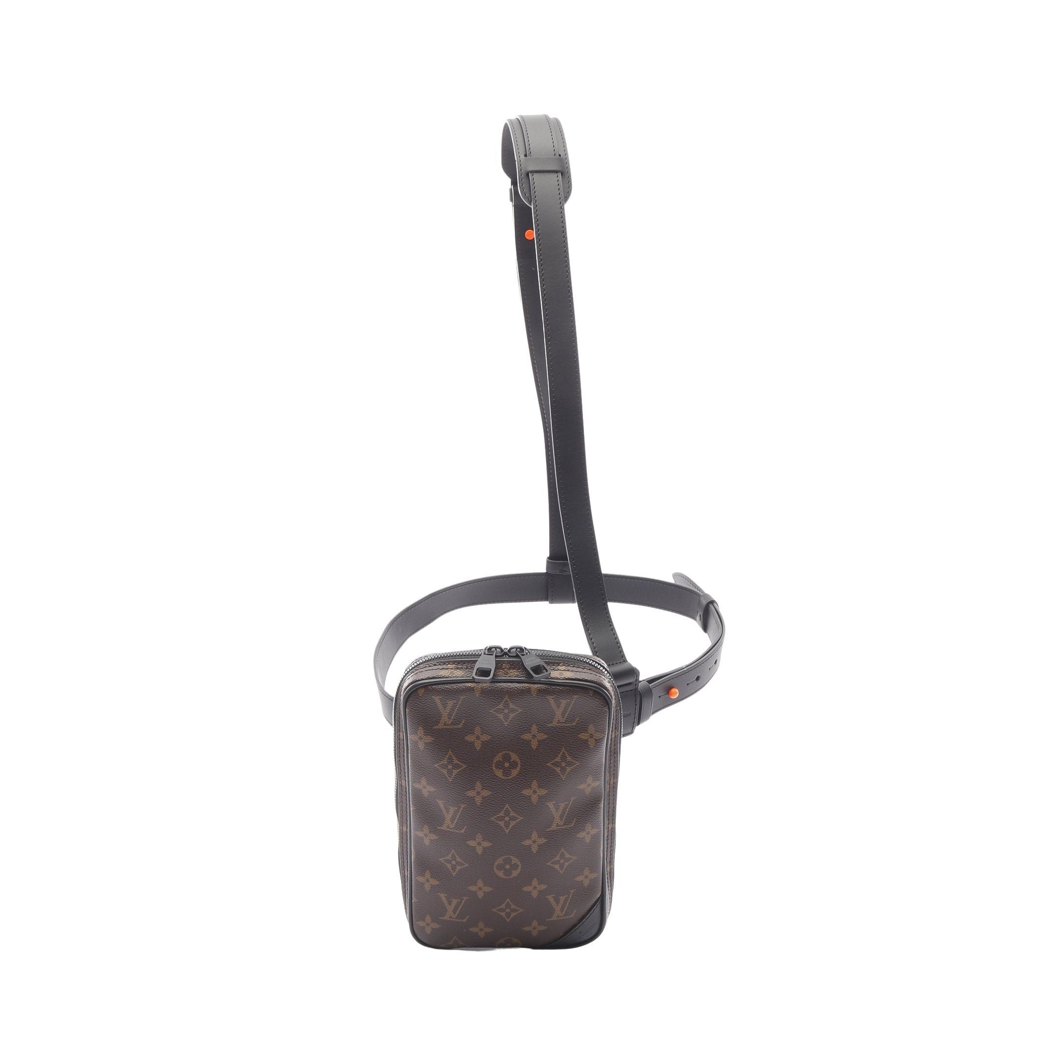 Louis Vuitton Louis Vuitton Utility Side Bag Monogram Solar Lei Waist Body Leather Brown Black Size ONE SIZE - 1 Thumbnail
