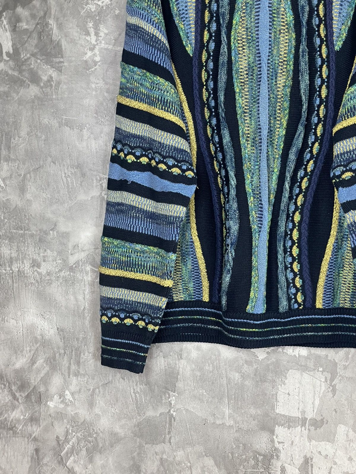Other Vintage Coogi style y2k hype streetwear style sweater Size US L / EU 52-54 / 3 - 5 Thumbnail