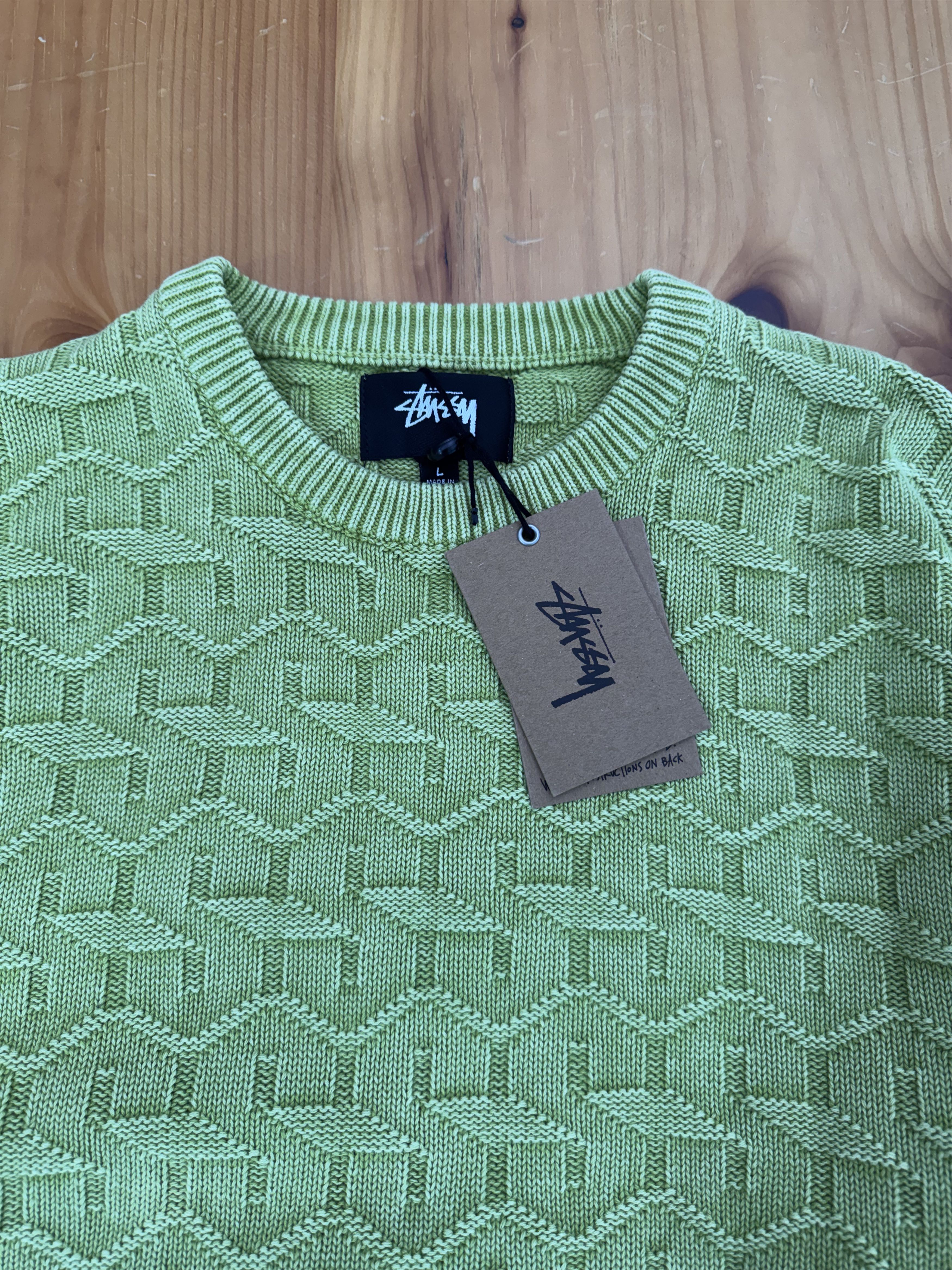 Stussy Stussy S Logo Knit Sweater Size US L / EU 52-54 / 3 - 3 Thumbnail