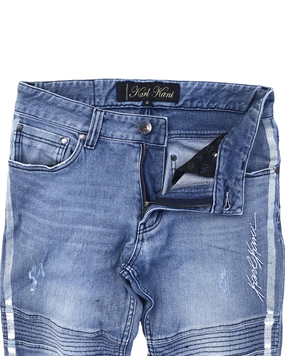Karl Kani Karl Kani Sideline Biker Skinny Denim Size US 32 / EU 48 - 11 Thumbnail