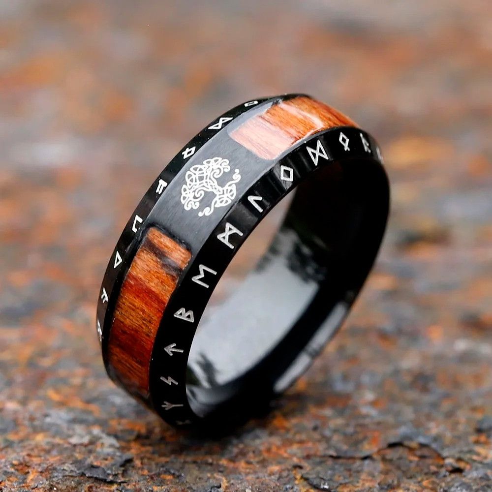 Jewelry Viking Tree Ring Size ONE SIZE - 1 Thumbnail