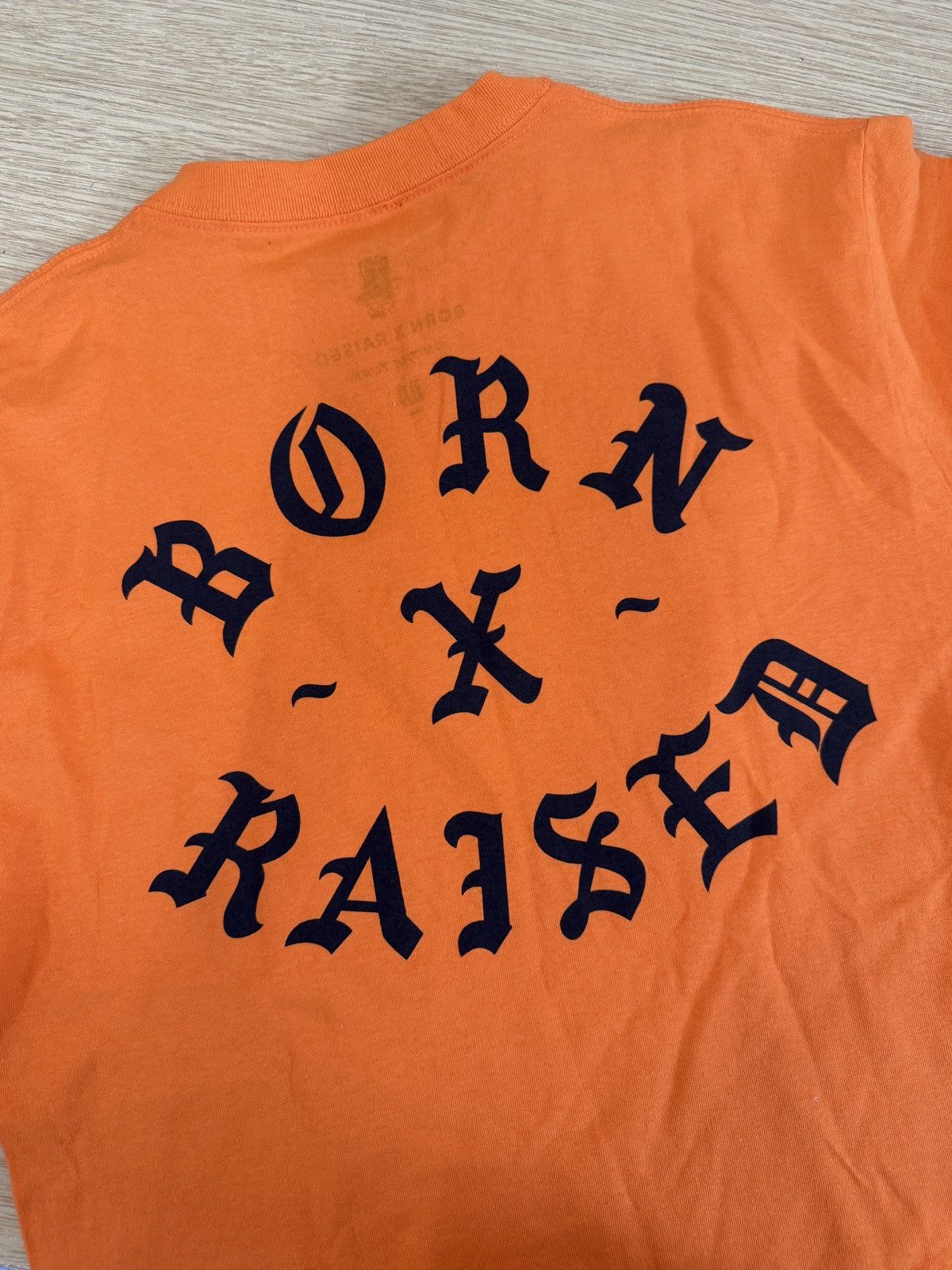 Born X Raised BORN X RAISED ON THE TURF BXR ROCKER TEE ORANGE- Size L Size US L / EU 52-54 / 3 - 3 Thumbnail