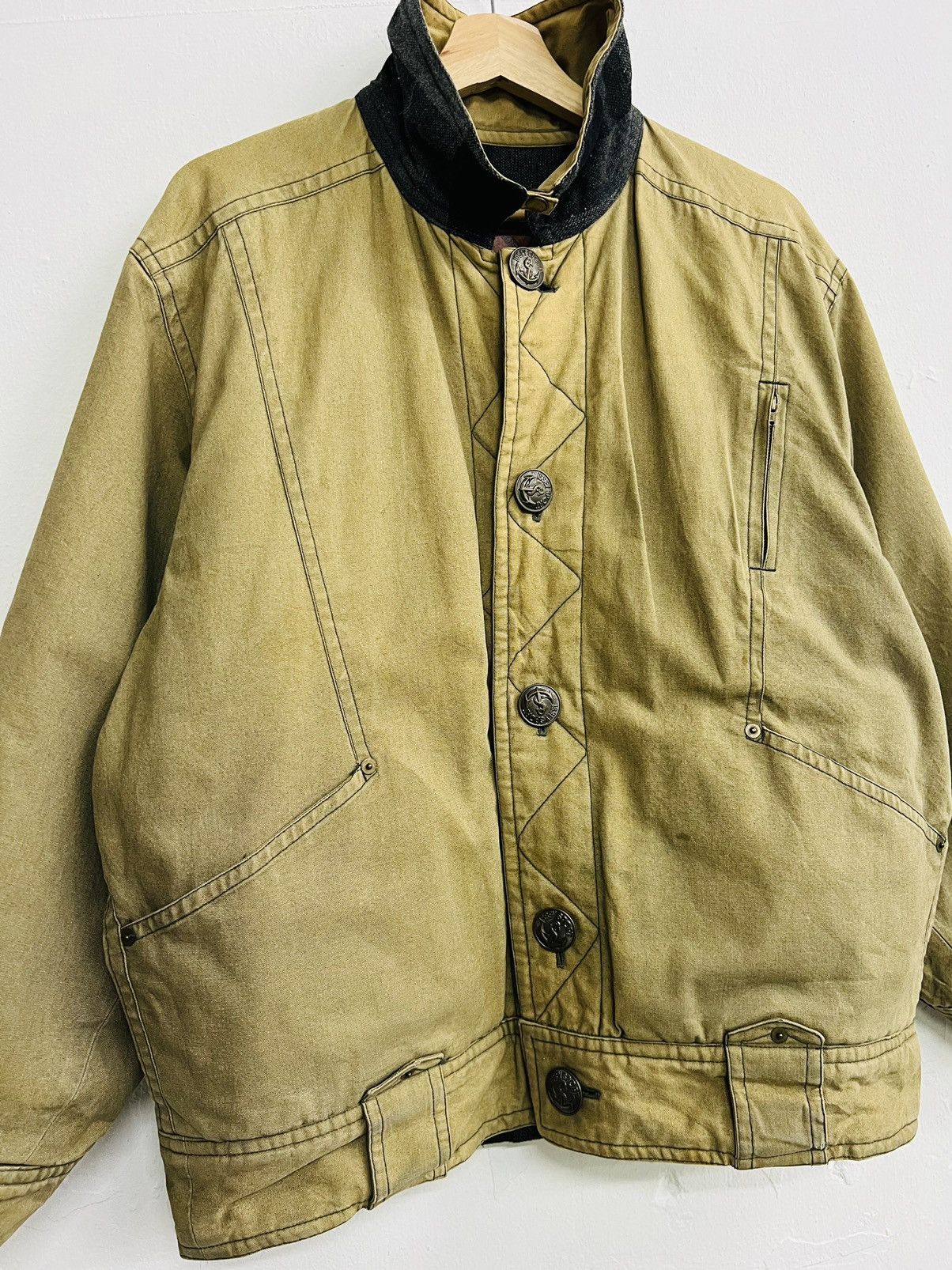 Issey Miyake A/W ISSEY MIYAKE SPORT REVERSIBLE BOMBER JACKET Size US L / EU 52-54 / 3 - 8 Thumbnail