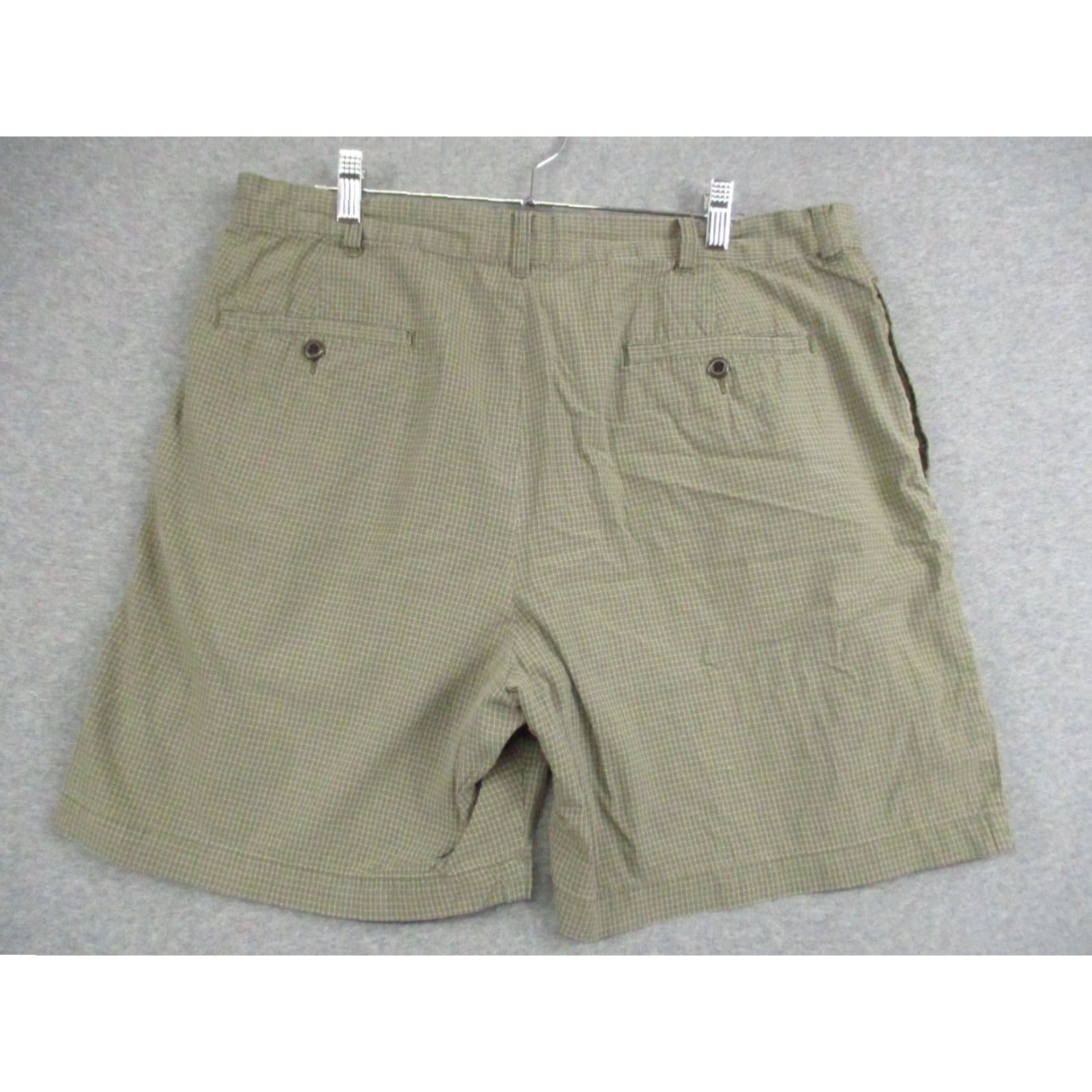 Brooks Brothers Brooks Brothers Shorts 38 Mens Chino Cotton Beige Brown Check Plaid Logo Casual Regular Fit Summer Fall Spring Vintage: No Mens Size US 38 / EU 54 - 6 Thumbnail