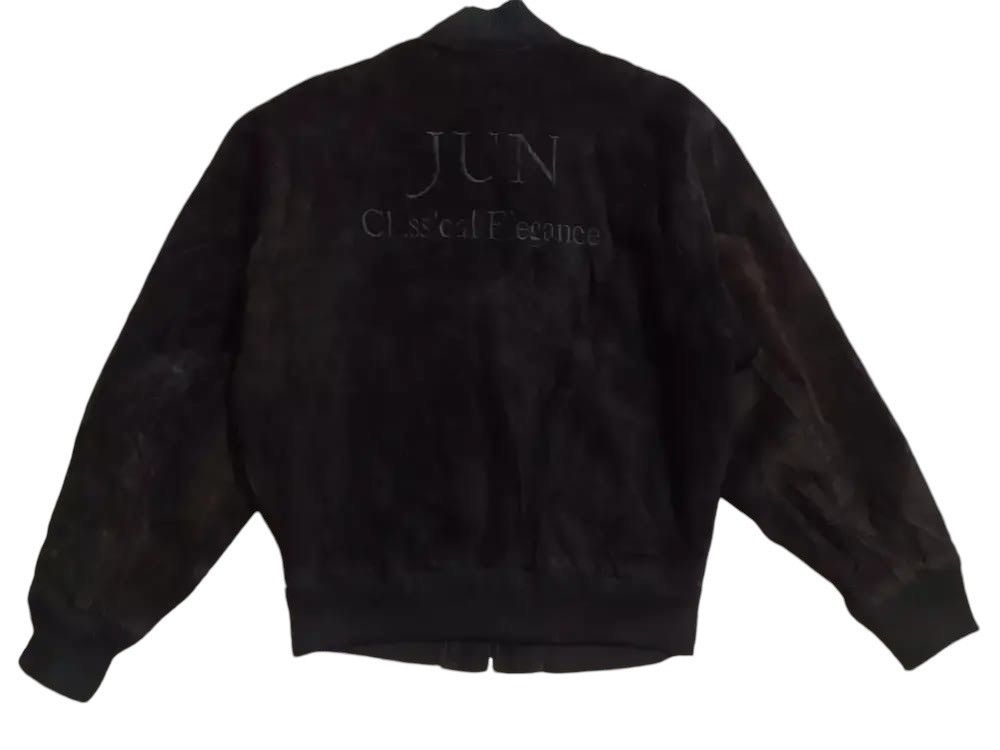 Japanese Brand JunMen Japan Suede Bomber Jacket Size US M / EU 48-50 / 2 - 1 Thumbnail
