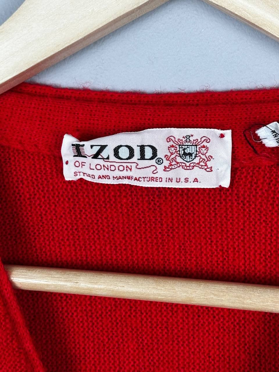Lacoste Vintage 70s Lacoste Izod Cardigan Sweater Size US M / EU 48-50 / 2 - 8 Thumbnail