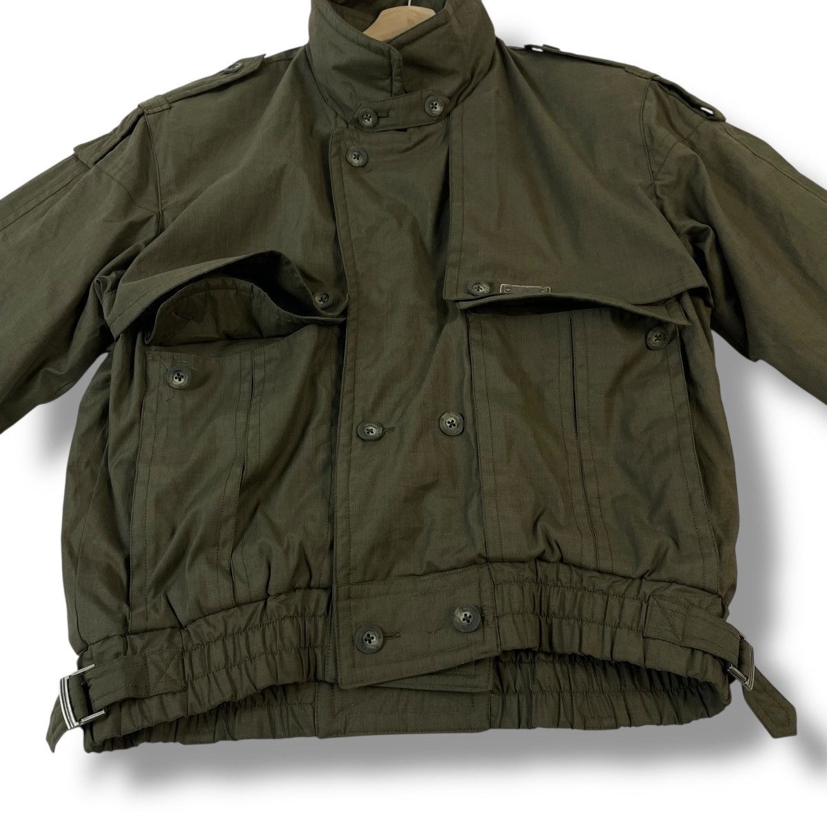 Buzz Rickson's 🇯🇵 BAYCREST MULTIPOCKET BUCKLE WAIST BOMBER JACKET Size US XL / EU 56 / 4 - 8 Thumbnail