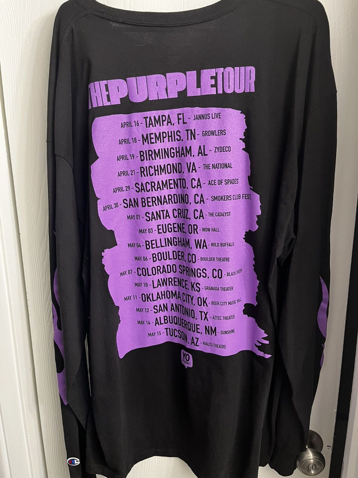 Champion × Vintage Pierre Bourne Champion Tour Tee Size US XXL / EU 58 / 5 - 2 Thumbnail