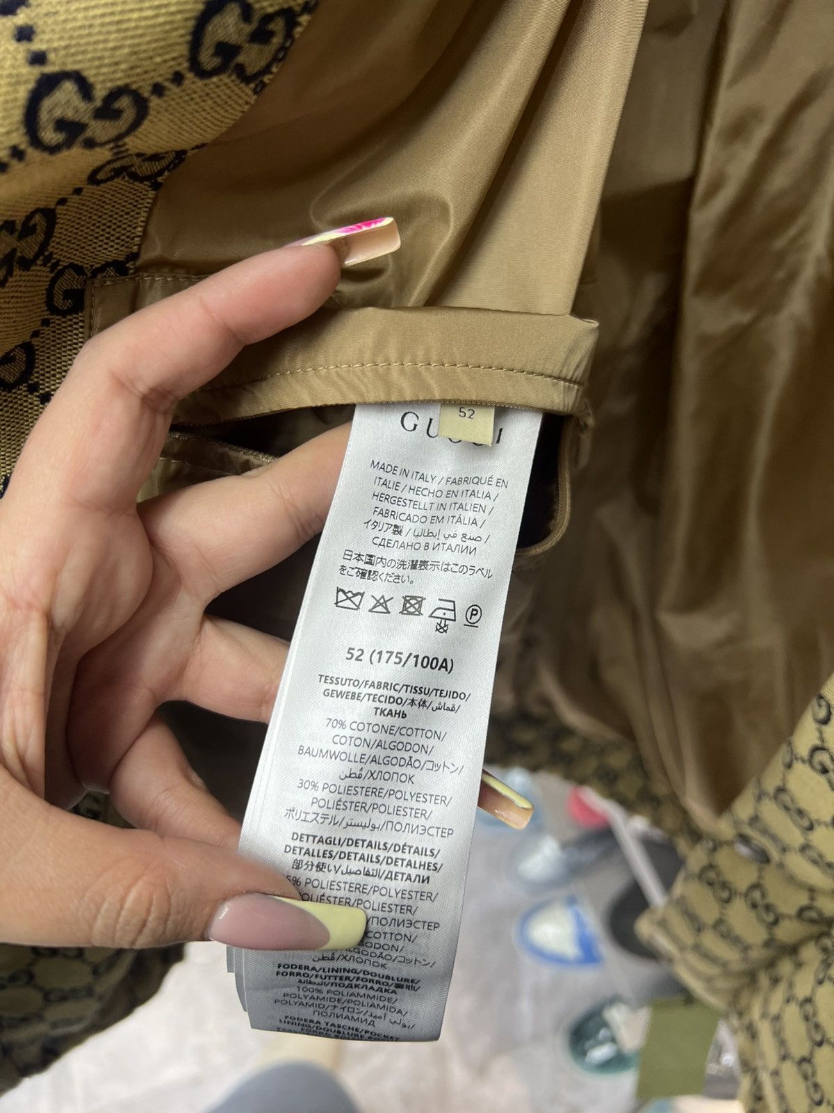 Gucci Gucci GG Canvas Puffer Jacket Size US XL / EU 56 / 4 - 18 Thumbnail