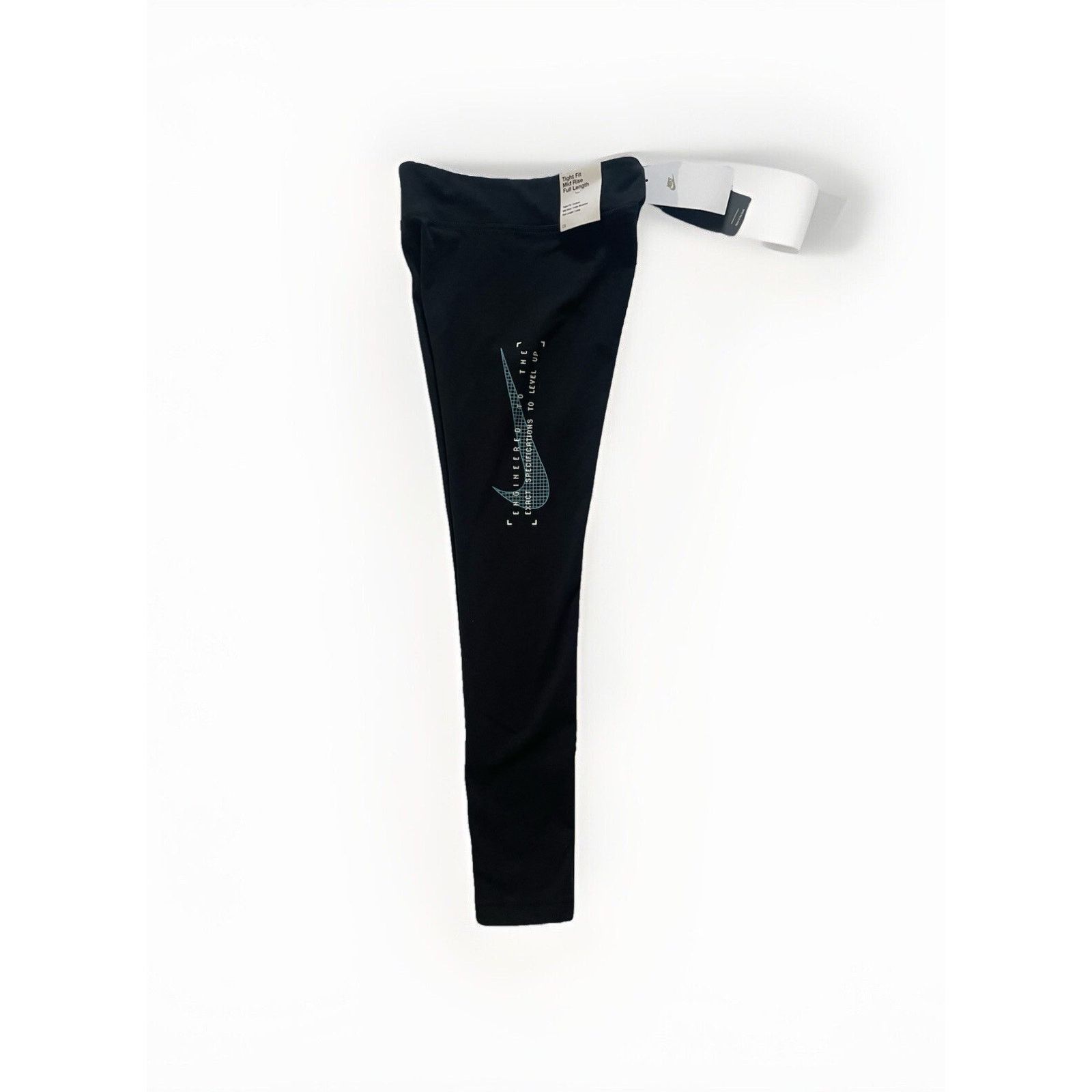 Nike NEW Nike Glow In Dark Grade School Sport Leggings DX5039-010 Size 22" - 1 Thumbnail