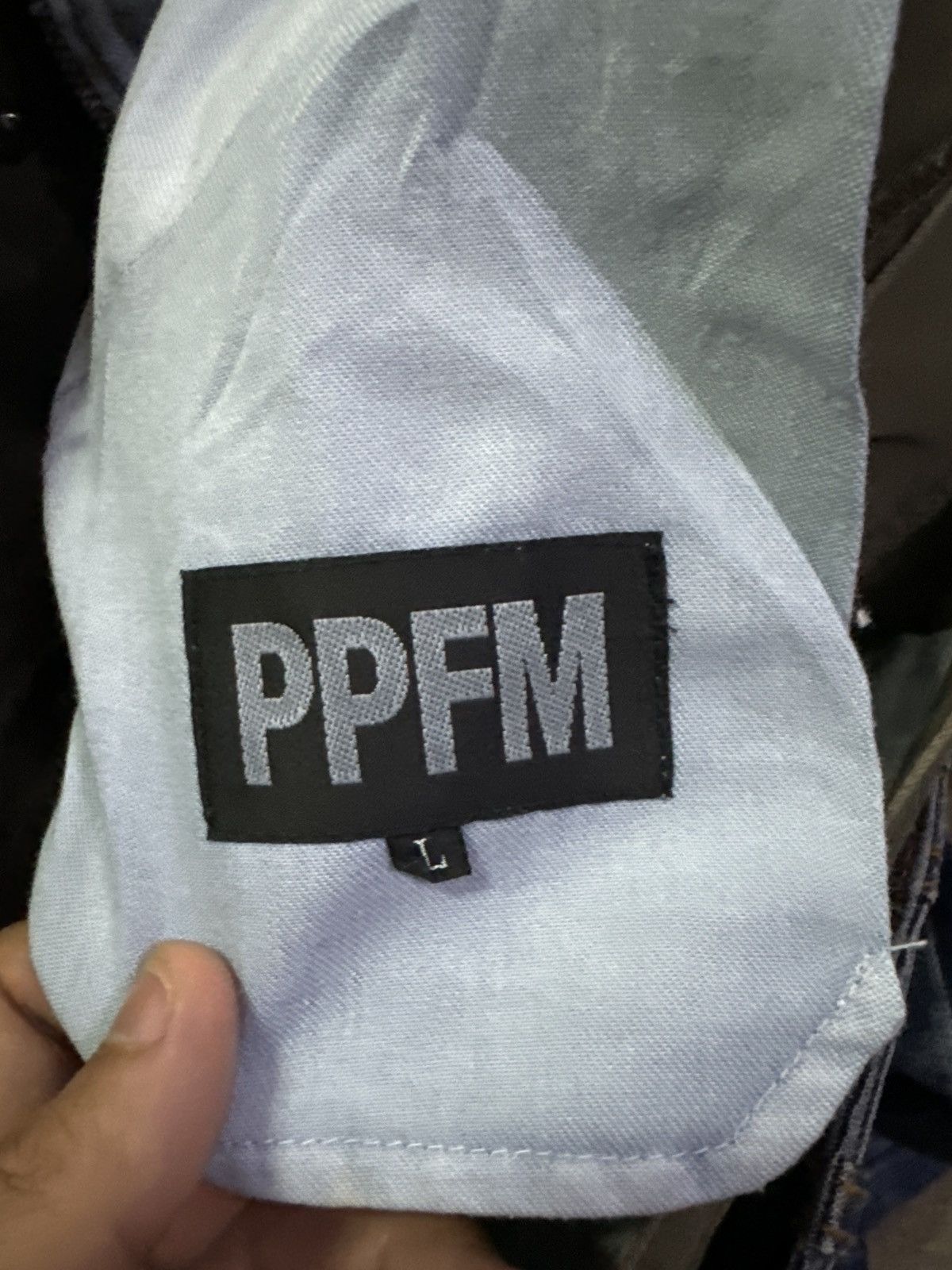 PPFM VINTAGE PPFM DOUBLE WAIST RECONSTRUCTED STYLE Size US 32 / EU 48 - 12 Thumbnail