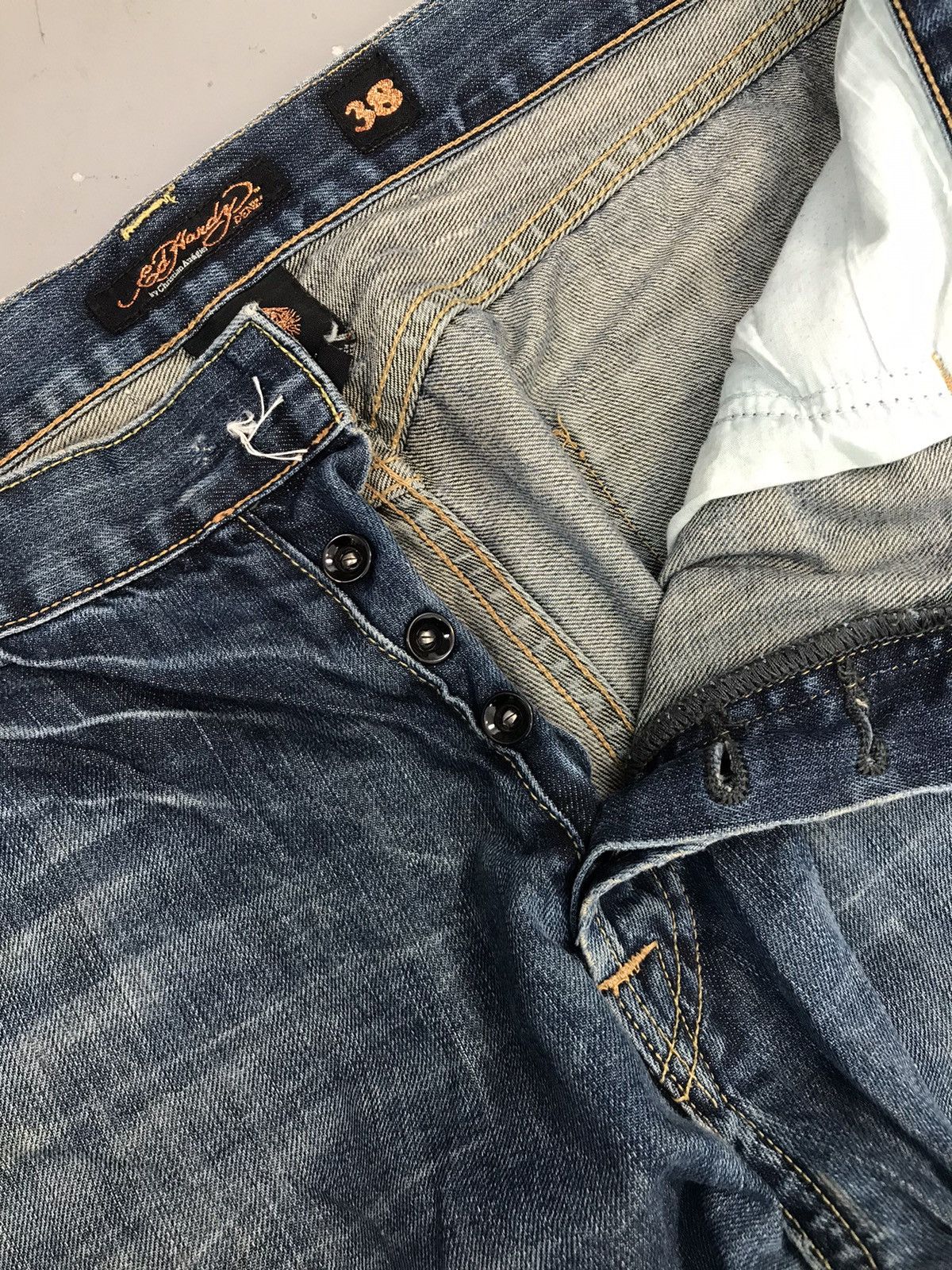 Ed Hardy × Vintage Vintage Edhardy straight fit denim Size US 40 / EU 56 - 5 Thumbnail