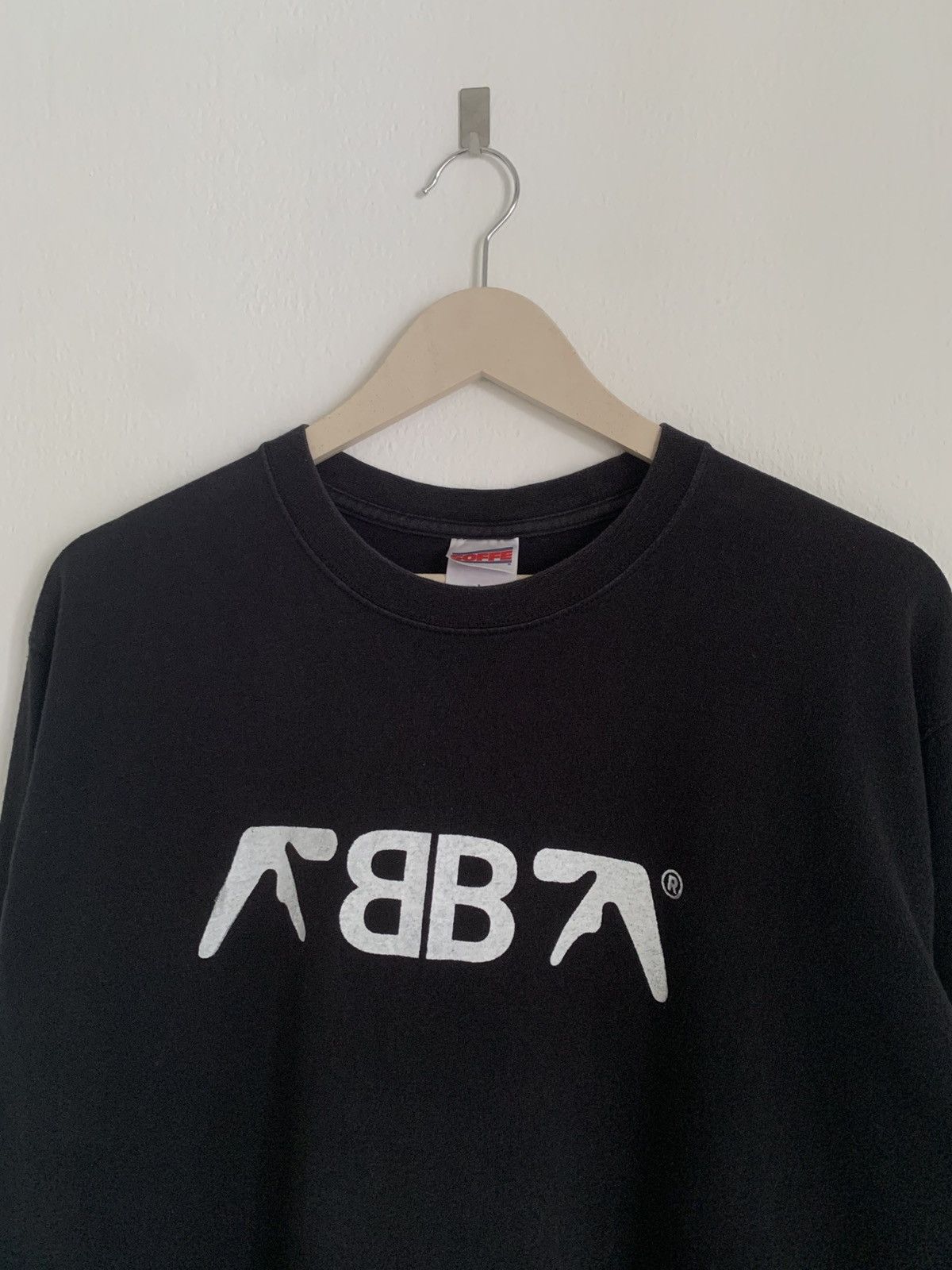 Vintage Aphex Twins x ABBA Ripoff Tshirt Size US L / EU 52-54 / 3 - 2 Thumbnail