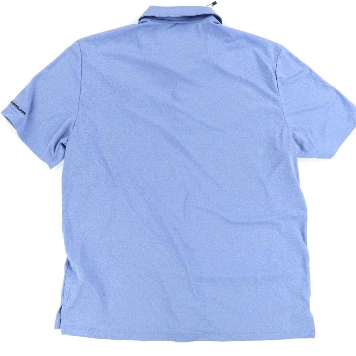 Adidas Adidas Polo Shirt Blue XL Mens Tee Up for a Cause Polyester Solid Polo Shirt Blue Mens XL Size US XL / EU 56 / 4 - 4 Thumbnail