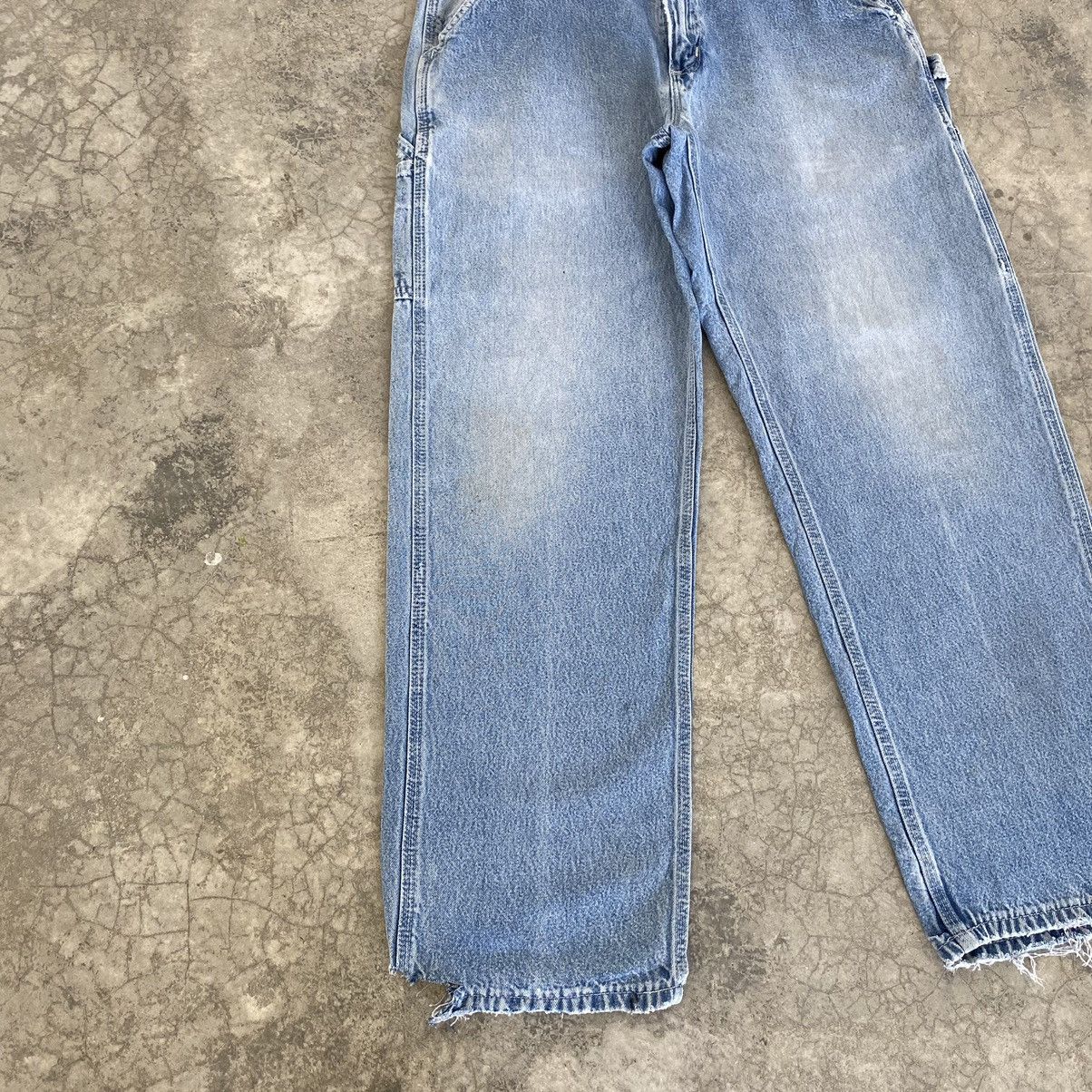 Carhartt Size 31x29 VTG Carhartt Faded Blue Carpenter Denim Jeans Size US 31 - 7 Thumbnail