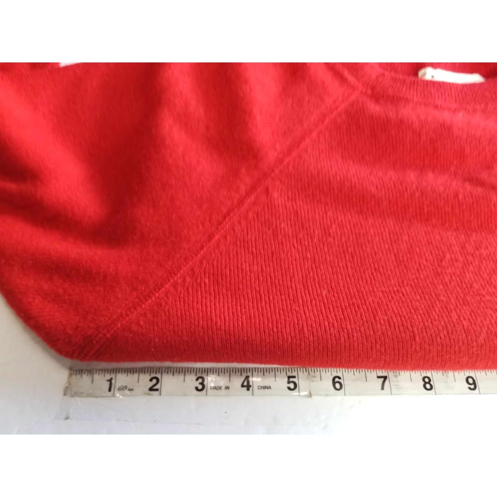 Vintage VINTAGE Belford Sweater Womens Small Red Crew Neck Long Sleeve 100% Cashmere Pullover Knit Long Size S / US 4 / IT 40 - 3 Thumbnail