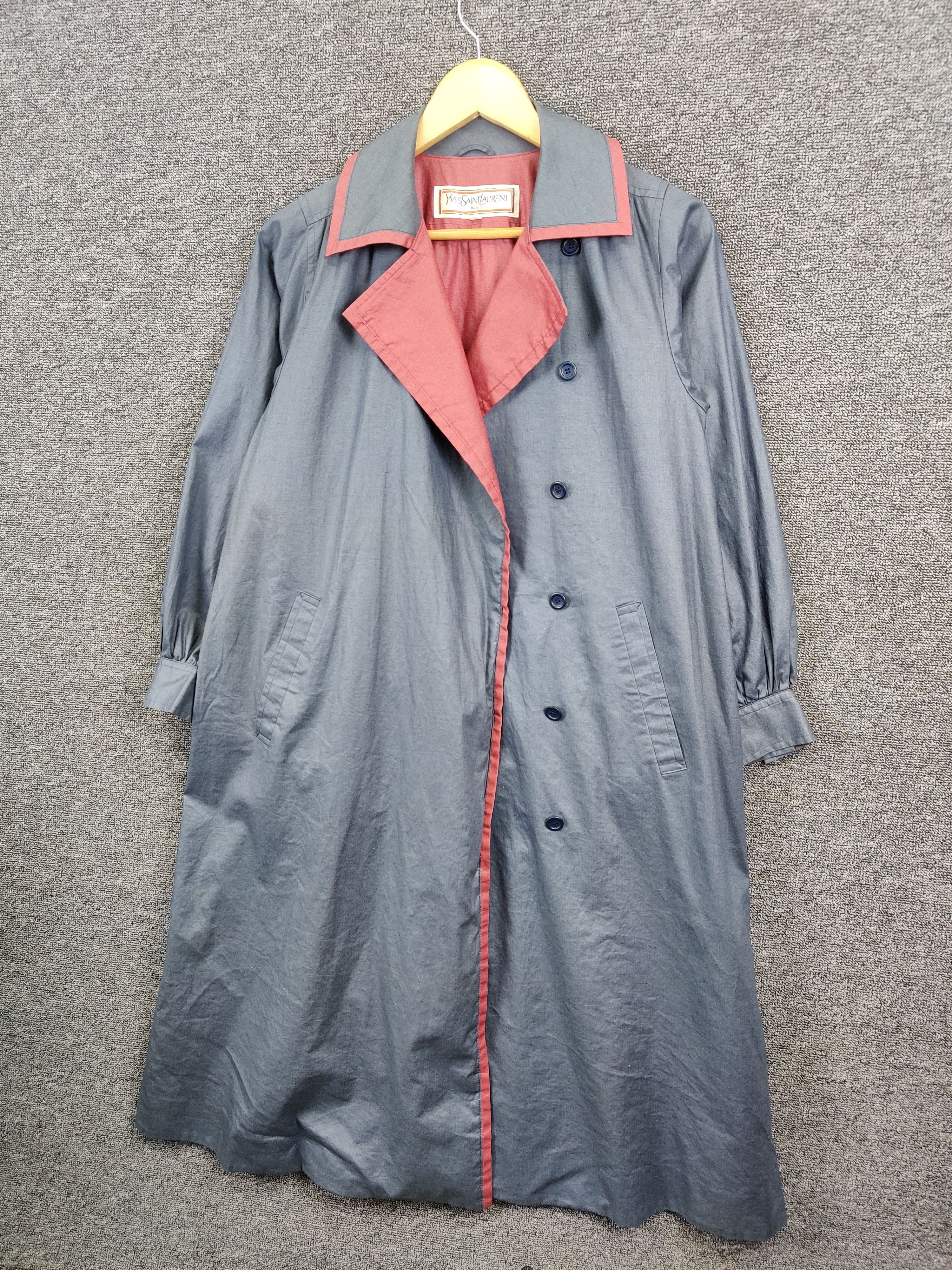 Yves Saint Laurent Vintage Yves Saint Laurent Paris Long Coat Size US S / EU 44-46 / 1 - 2 Thumbnail