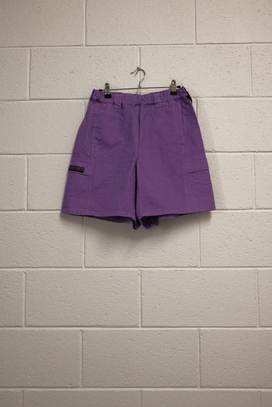 Other Rayon Vert Purple Quilted Shorts SIZE S Size US 30 / EU 46 - 1 Thumbnail