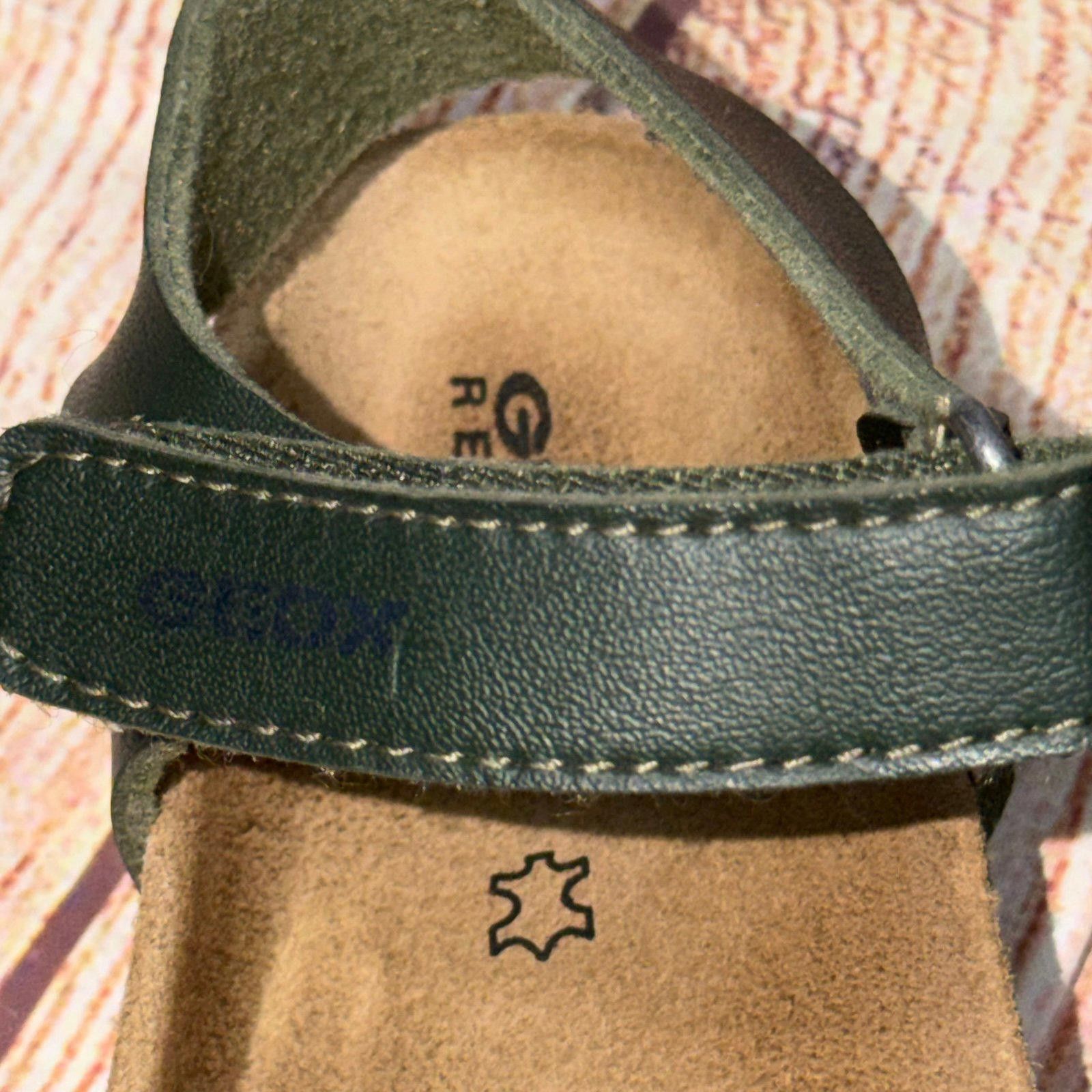 Geox Geox Kids' Leather Sandals with Buckle Size 7 Size US 7 / EU 40 - 2 Thumbnail