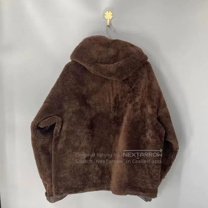 Rick Owens Rick Owens Fur-and-fur integrated double-sided leather coat Size US L / EU 52-54 / 3 - 4 Thumbnail