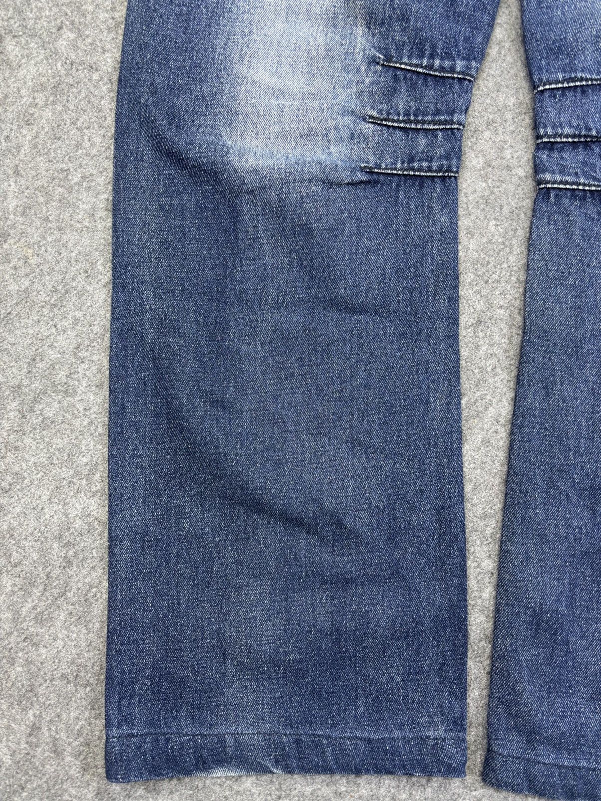 Yuji Yamada BAGGY Curved🔥YUJI YAMADA Japanese Designer Denim F911 Size US 32 / EU 48 - 11 Thumbnail