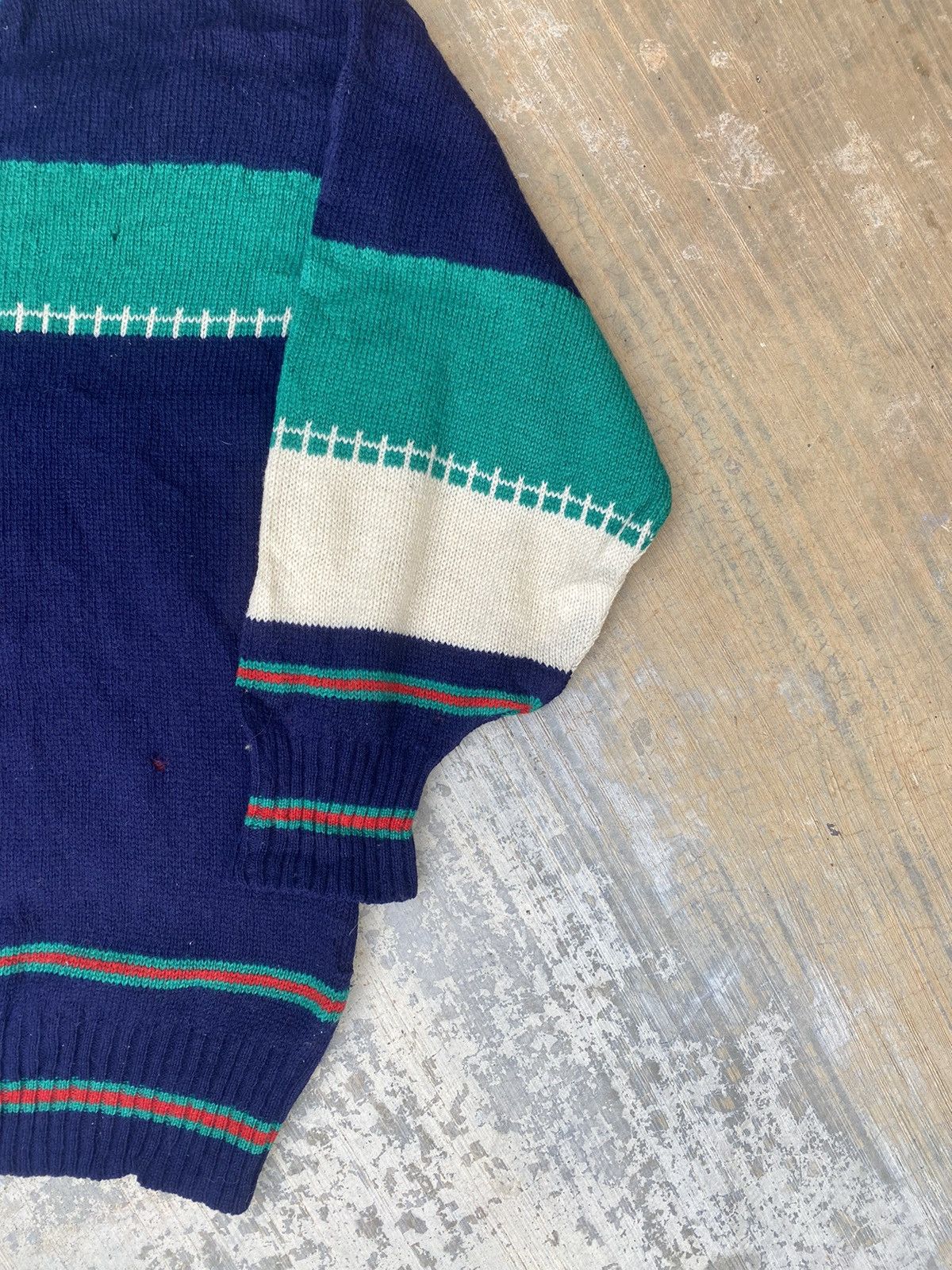Japanese Brand × Vintage AW Vintage The Irisn Scene Golf Wool Knit Sweater Size US M / EU 48-50 / 2 - 5 Thumbnail
