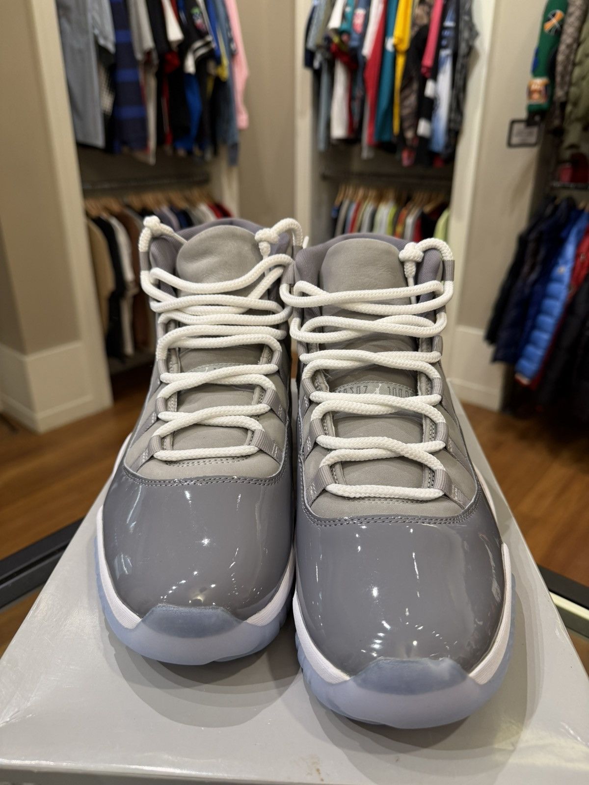 Jordan Brand Jordan 11 Retro ‘Cool Grey (2021)’ Size US 13 / EU 46 - 5 Thumbnail