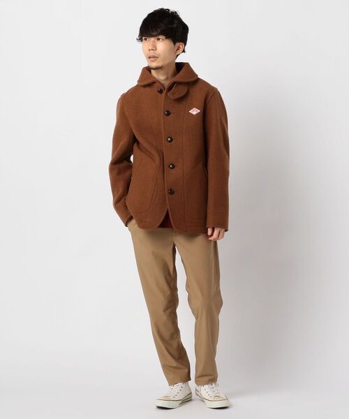Danton × Japanese Brand 🔥 DANTON JAPAN MEN'S WOOL BUTTON JACKET Size US M / EU 48-50 / 2 - 2 Thumbnail