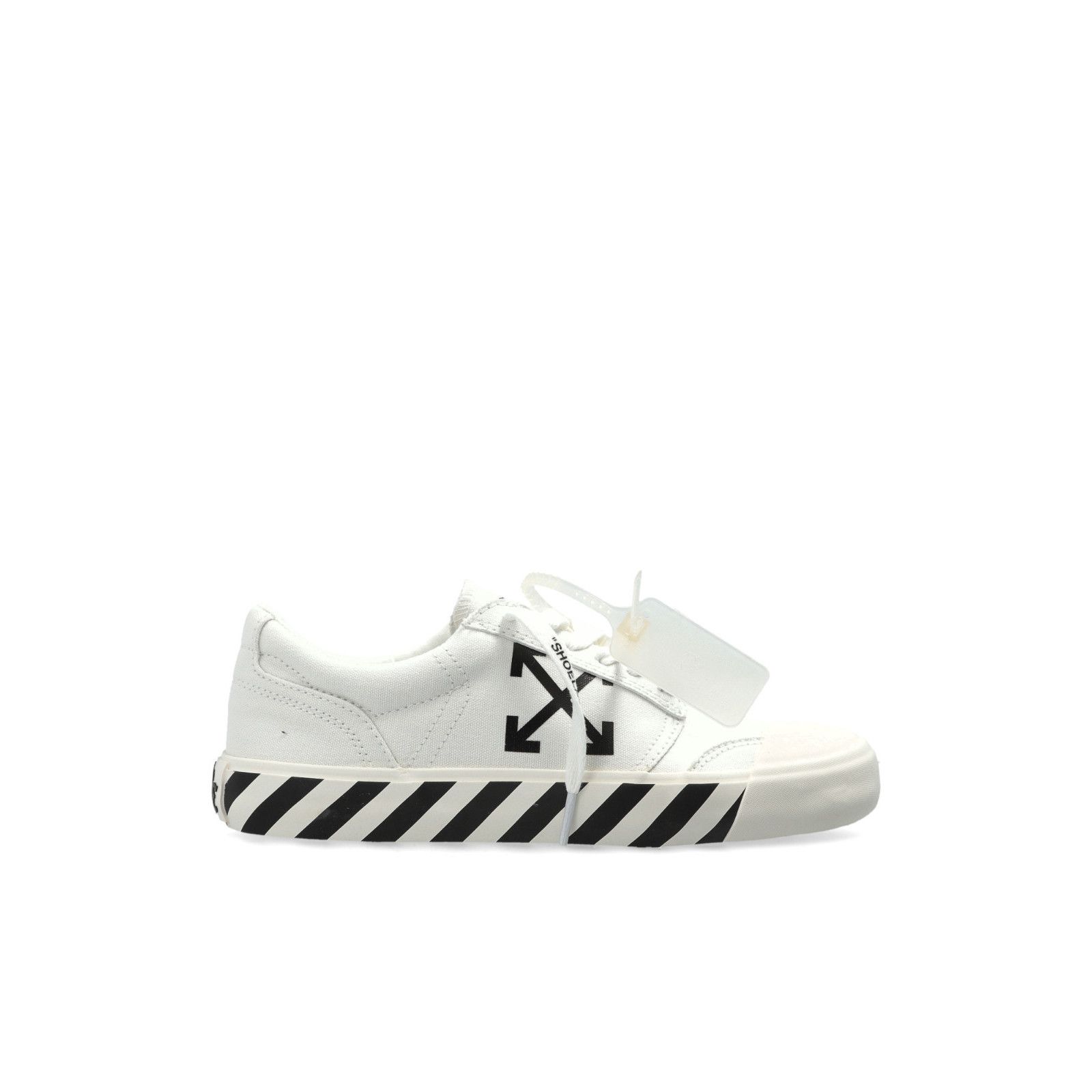 Off-White OFF-WHITE Vulcanized Undercut White Sneakers New & Authenti Size US 9 / IT 39 - 1 Thumbnail