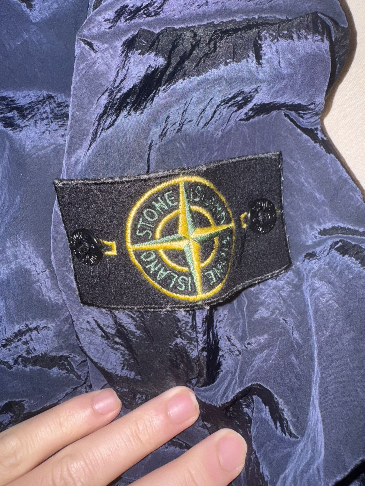 Stone Island Stone Island Nylon Metal Quarter Zip Size US XL / EU 56 / 4 - 3 Thumbnail