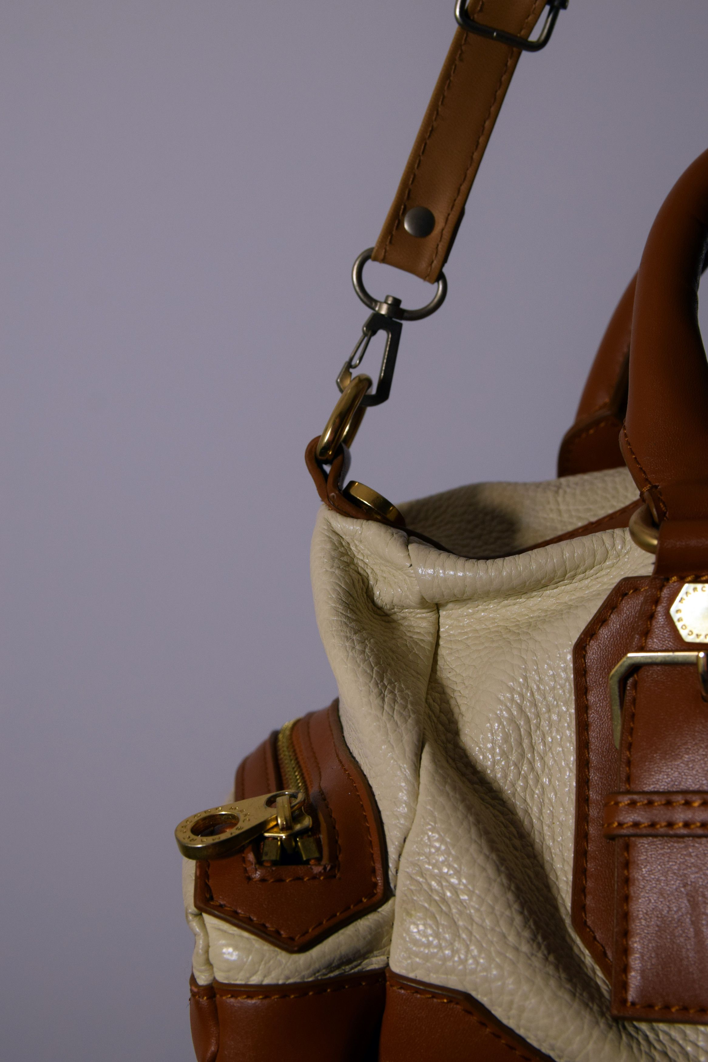 Marc Jacobs × Marc by Marc Jacobs Marc Jacobs Small Brown Leather Shoulder Crossbody Bag Size ONE SIZE - 5 Thumbnail
