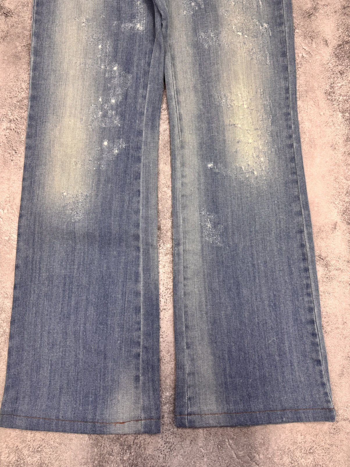 Dolce & Gabbana Dolce&Gabanna Women Rare 90s Flared Jeans Blue Size 29 Size 29" - 6 Thumbnail